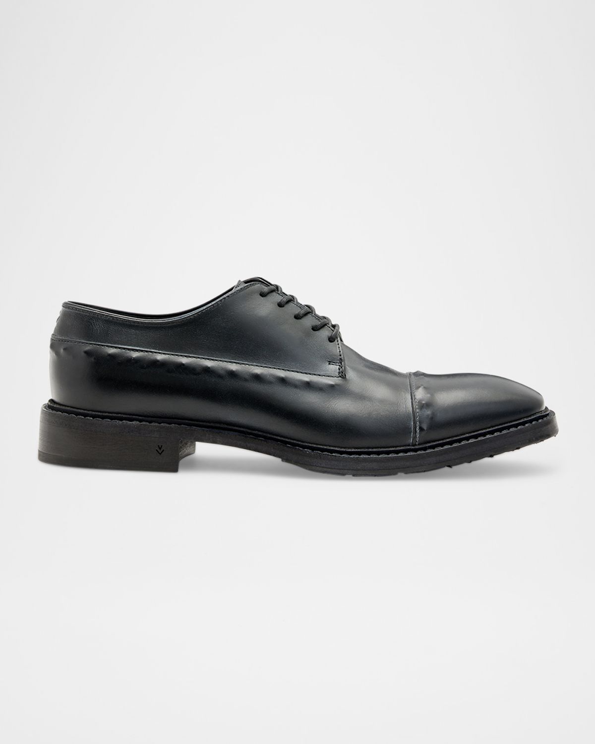 John Varvatos Men 's Fleetwood Ghost Stud Leather Oxfords