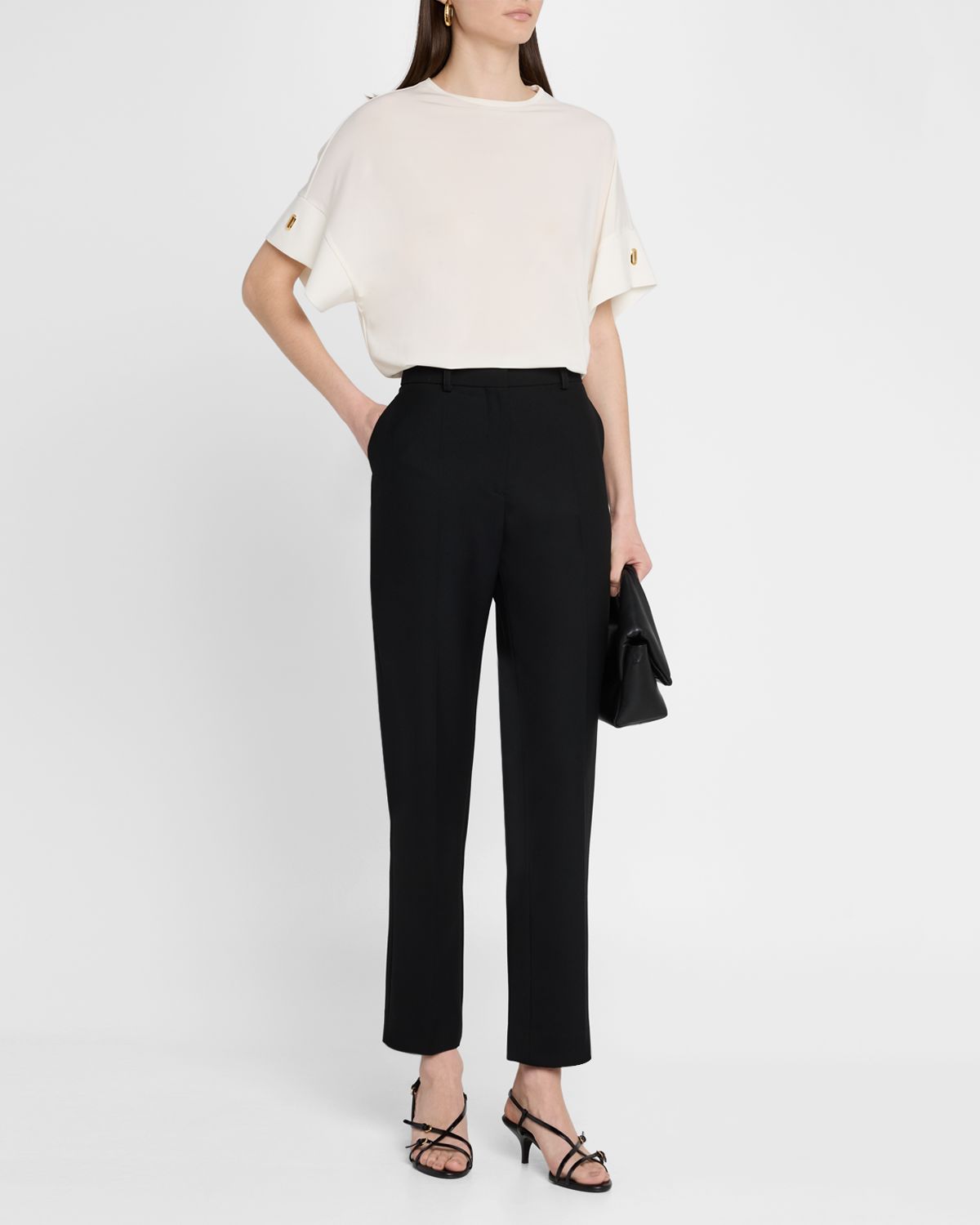 Emporio Armani Embellished Crewneck T-Shirt