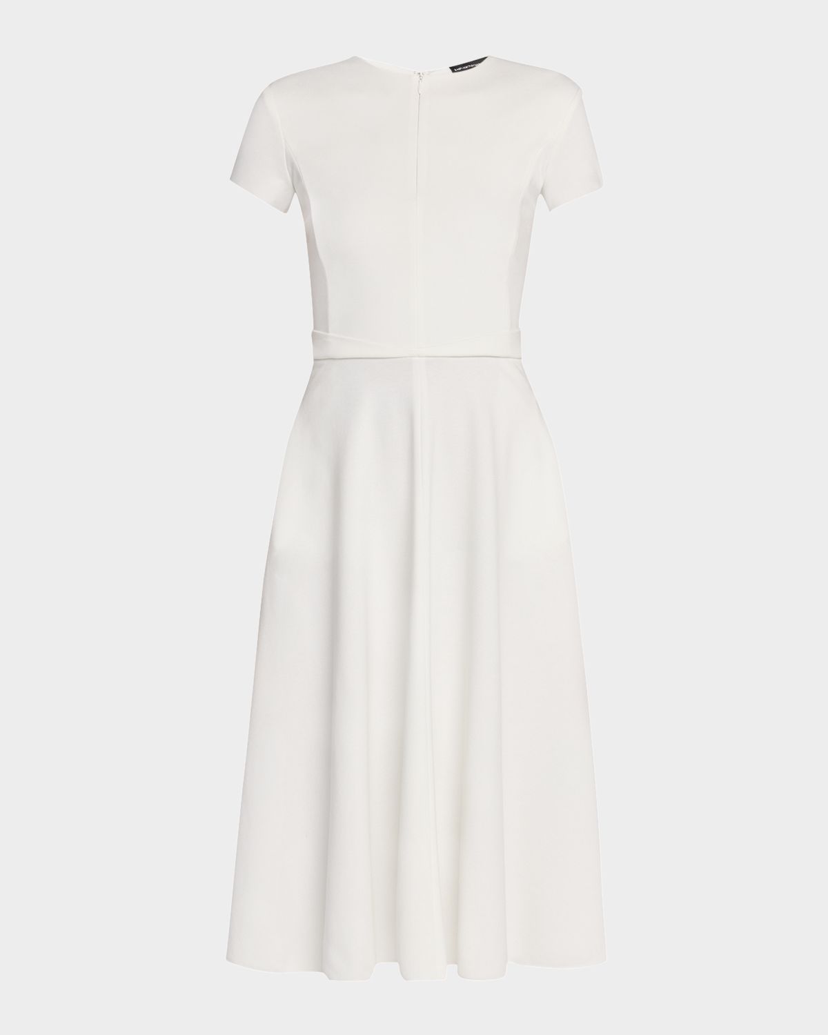 Emporio Armani A-Line Milano Jersey Dress