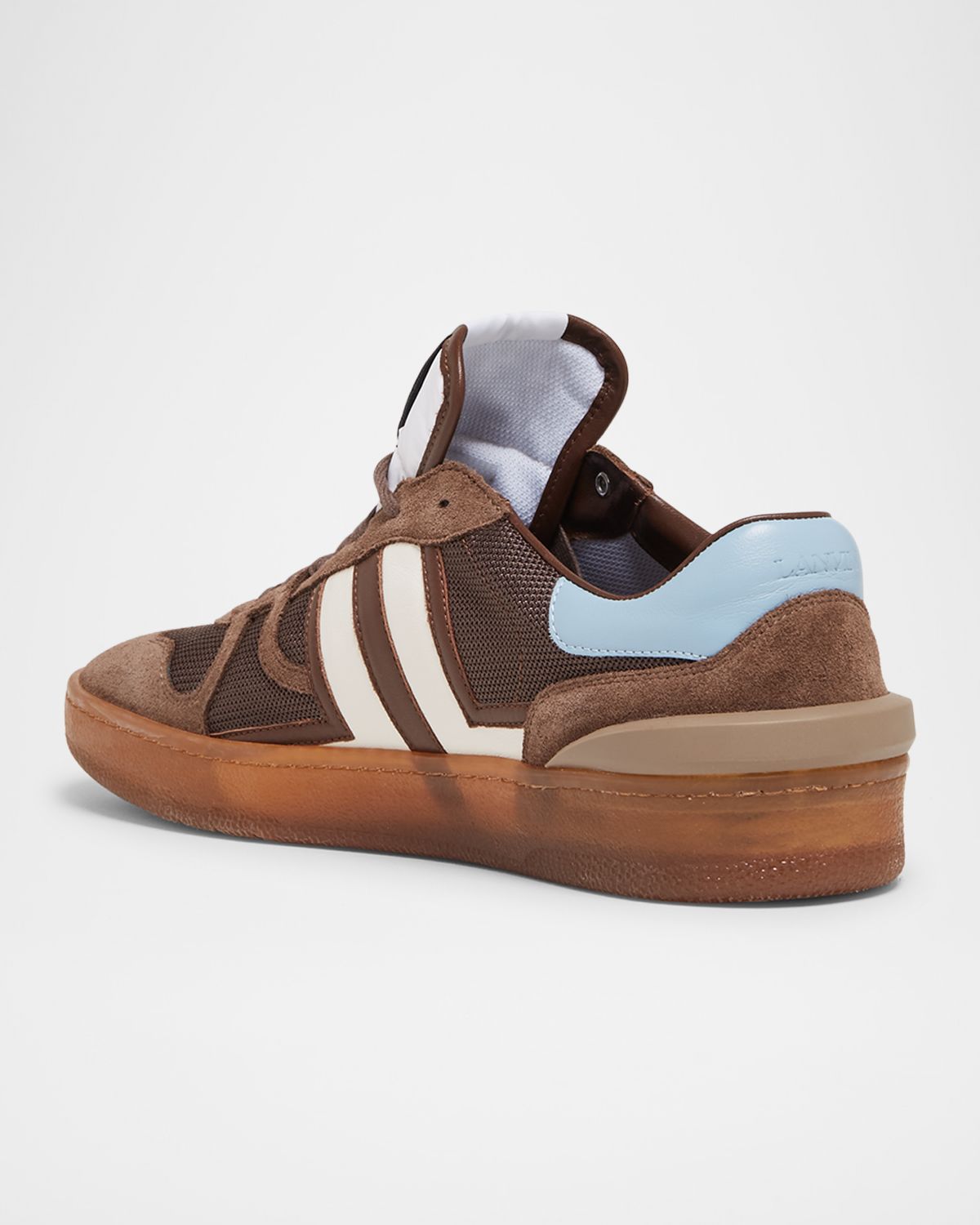 Lanvin Men 's Clay Mesh Low-Top Sneakers