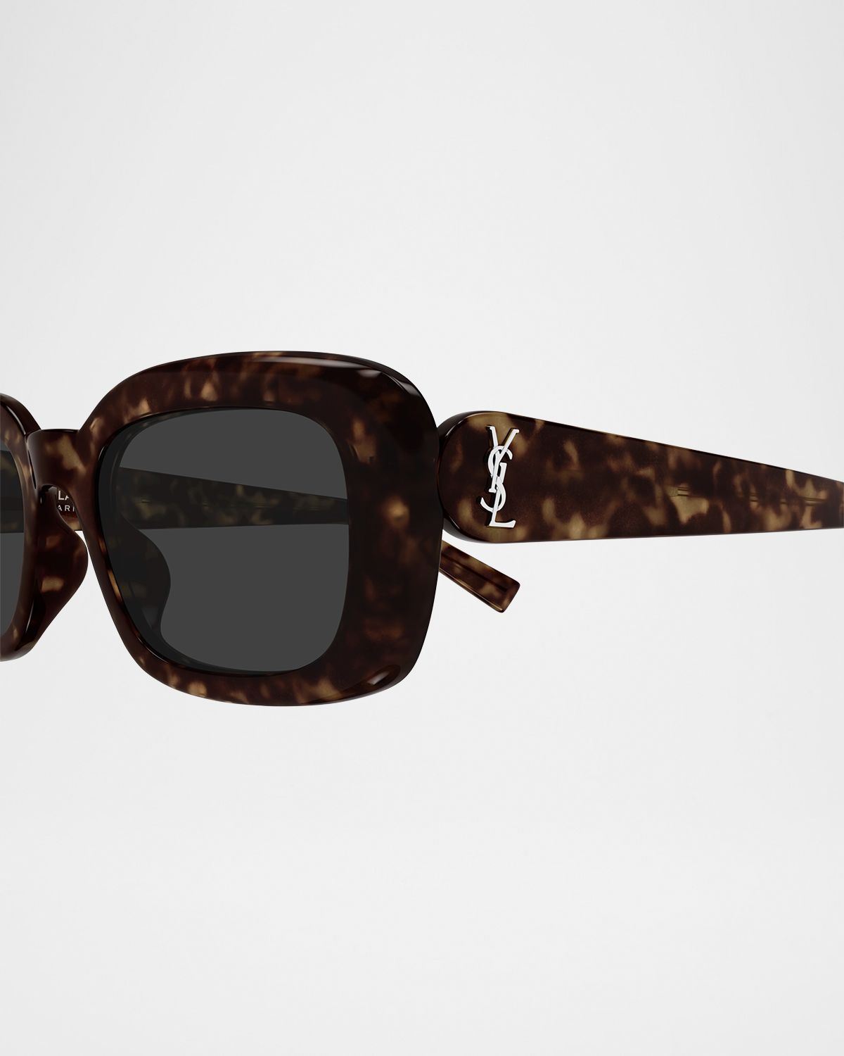 Saint Laurent Recycled Acetate Rectangular Sunglasses