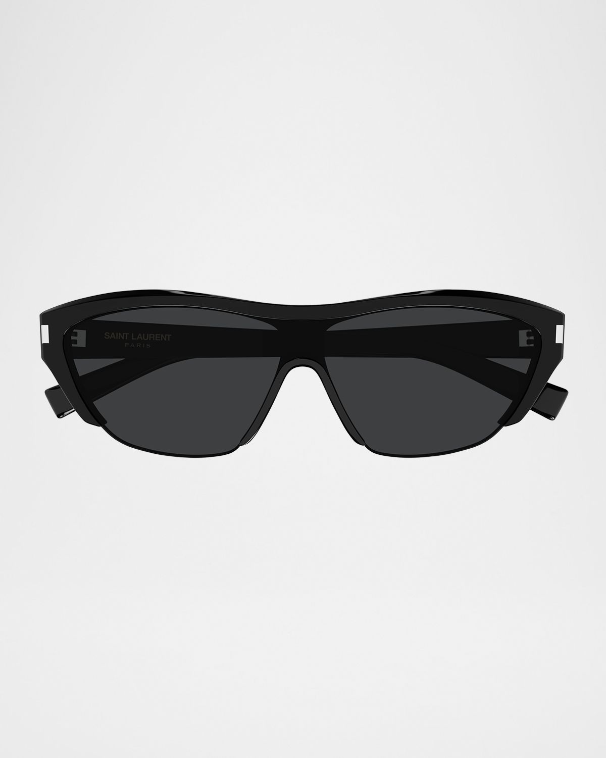 Saint Laurent Recycled Acetate Shield Sunglasses