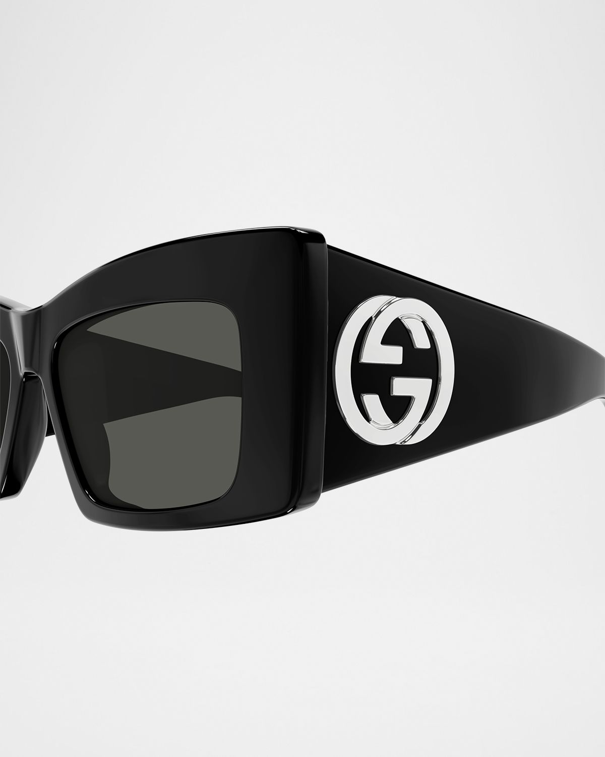 Gucci Recycled Acetate Butterfly Sunglasses