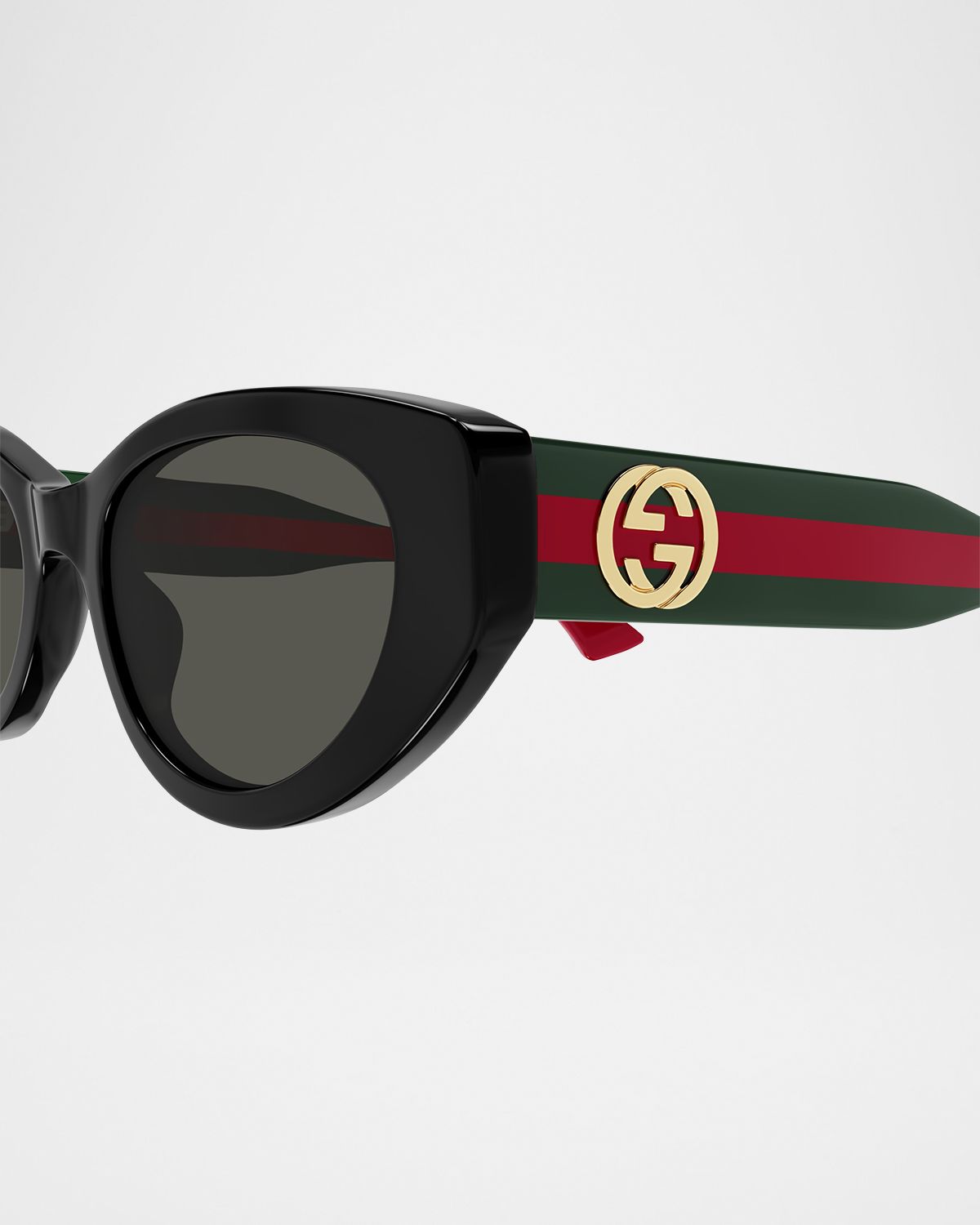 Gucci Cat-Eye Recycled Acetate Sunglasses