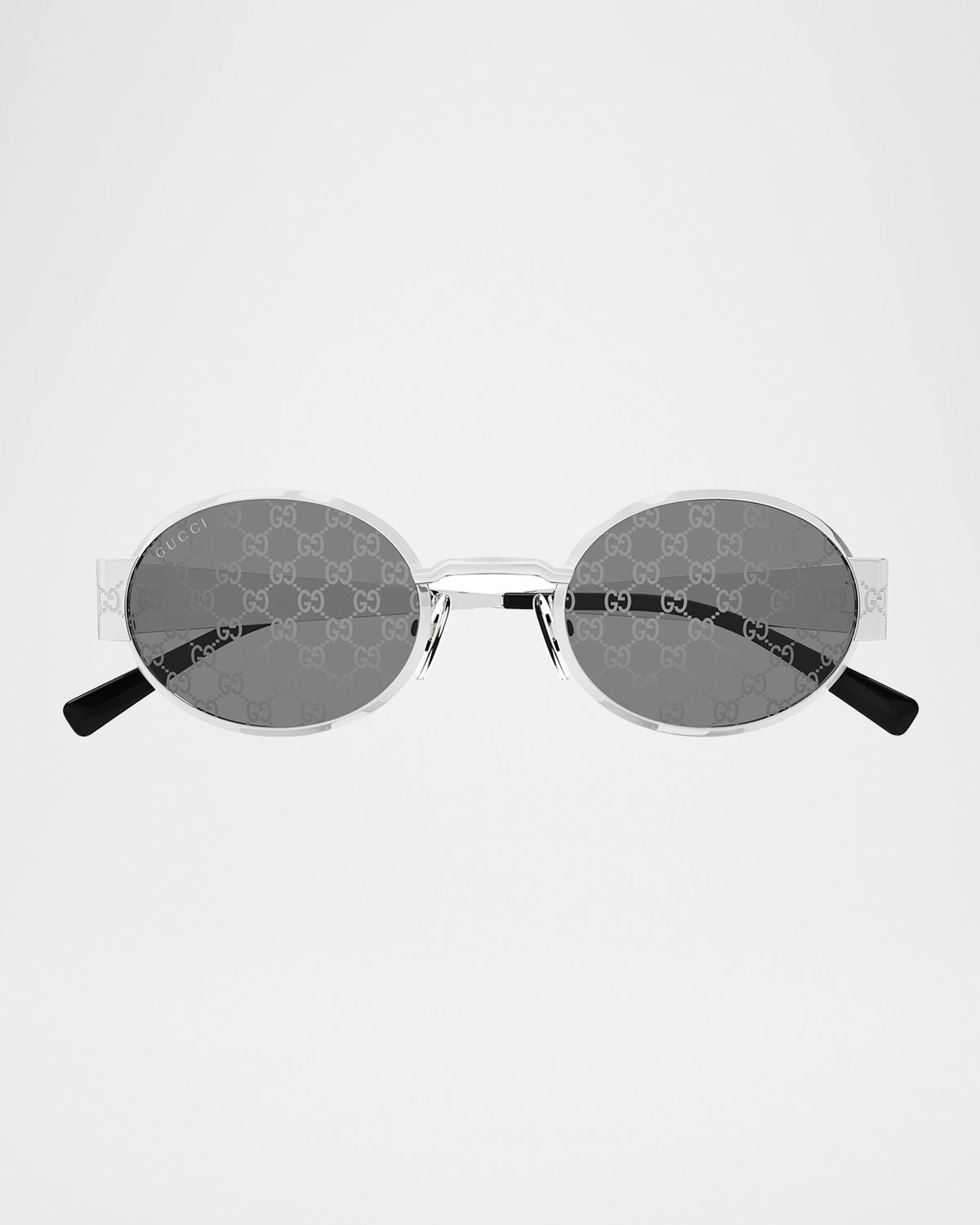 Gucci Monogram Round Sunglasses