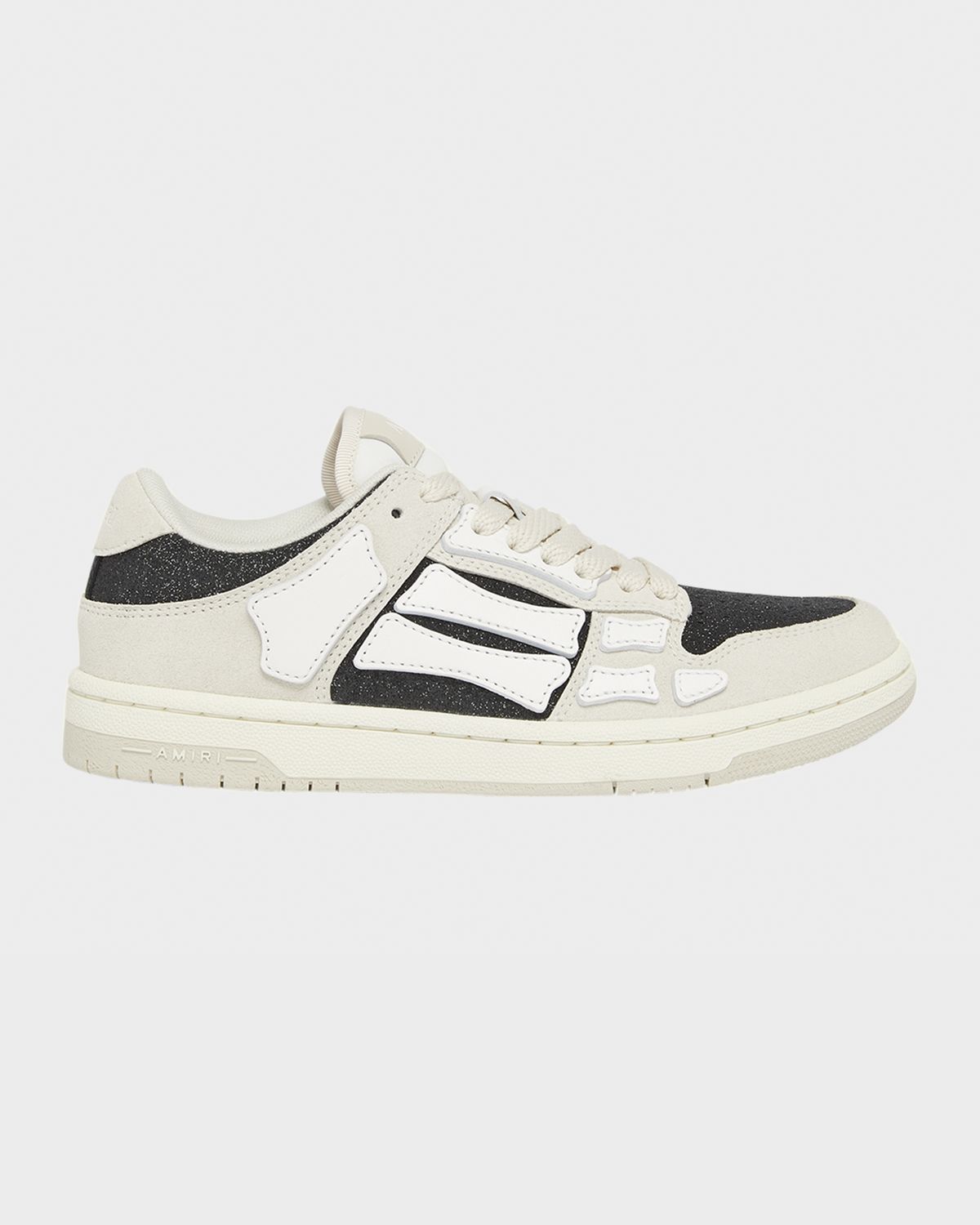 Amiri Pacific Bones Mixed Leather Sneakers | Thumbnail 6