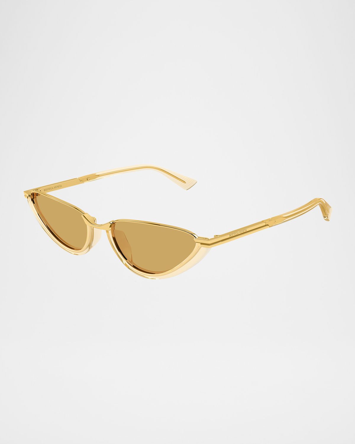 Bottega Veneta Recycled Acetate and Metal Cat-Eye Sunglasses