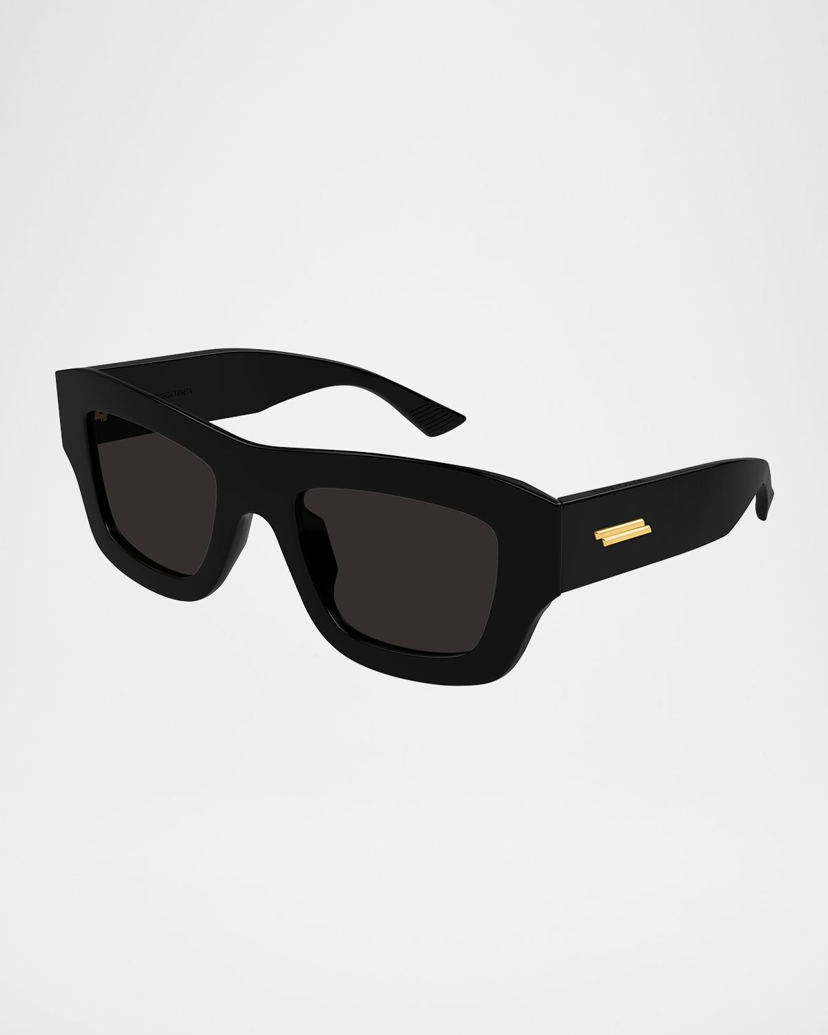 Bottega Veneta Recycled Acetate Rectangle Sunglasses