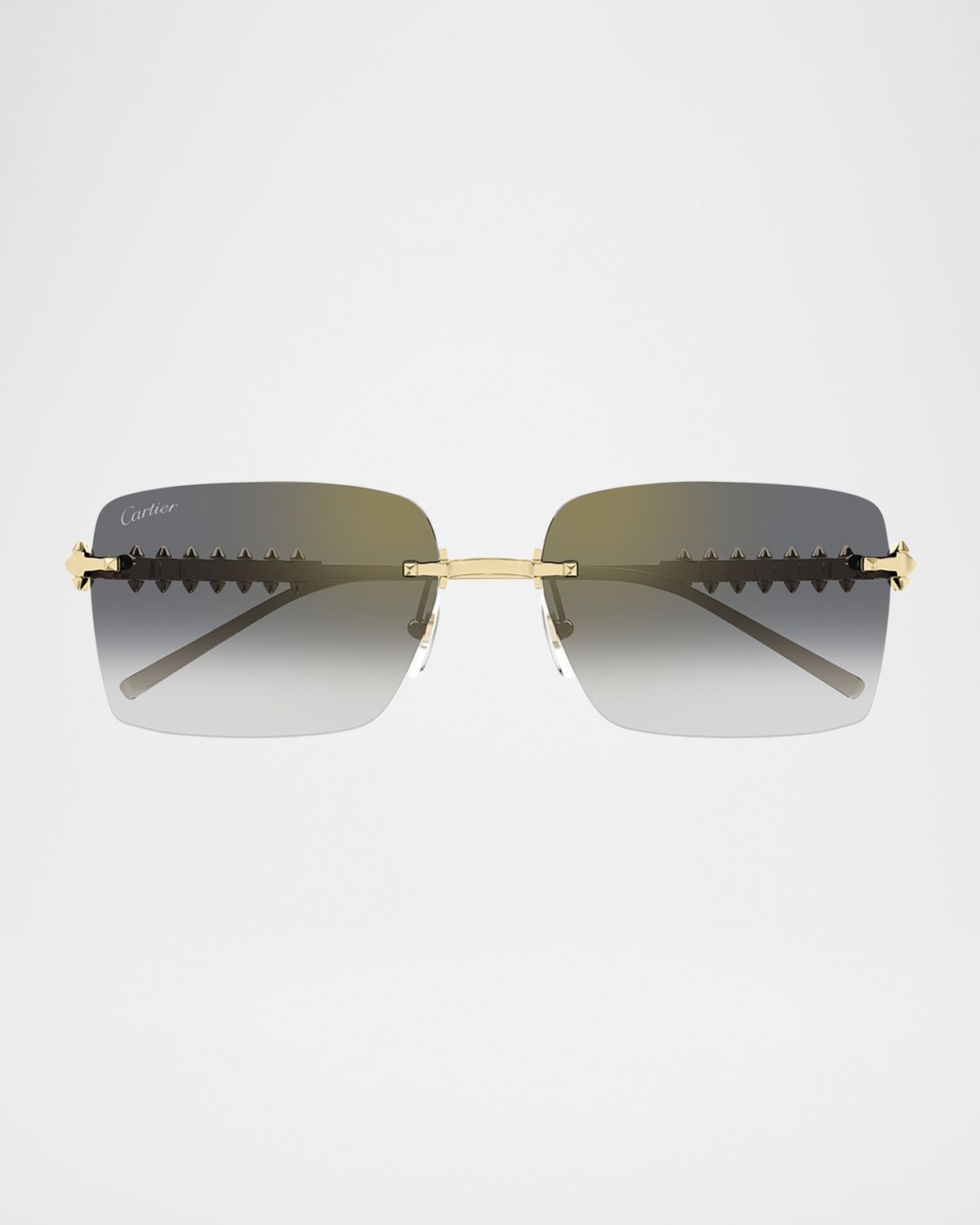 Cartier Rimless Metal Rectangle Sunglasses | Thumbnail 5 Cartier Rimless Metal Rectangle Sunglasses | Thumbnail 5