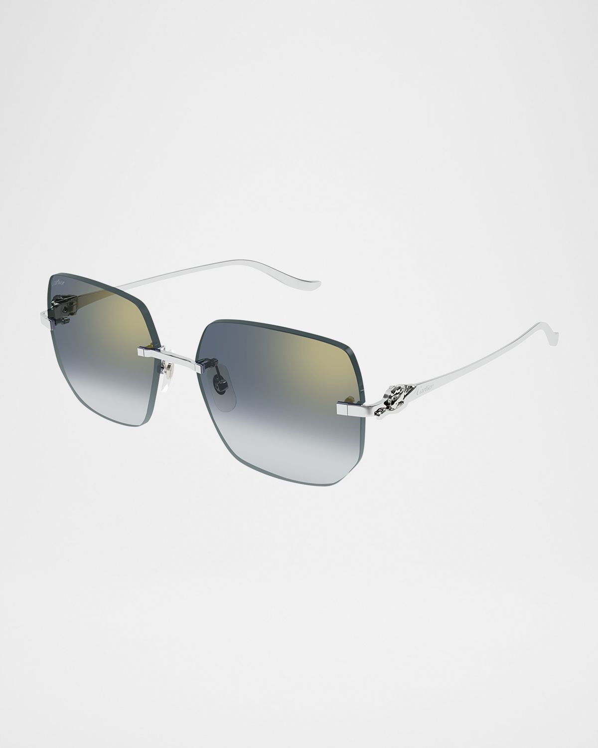 Cartier Rimless Metal Butterfly Sunglasses | Thumbnail 6 Cartier Rimless Metal Butterfly Sunglasses | Thumbnail 6
