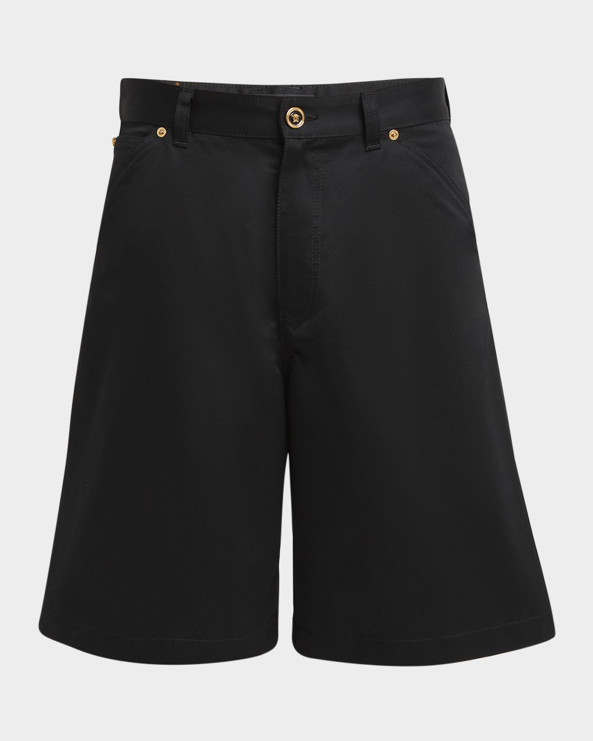 Versace Men 's Medusa Gabardine Shorts