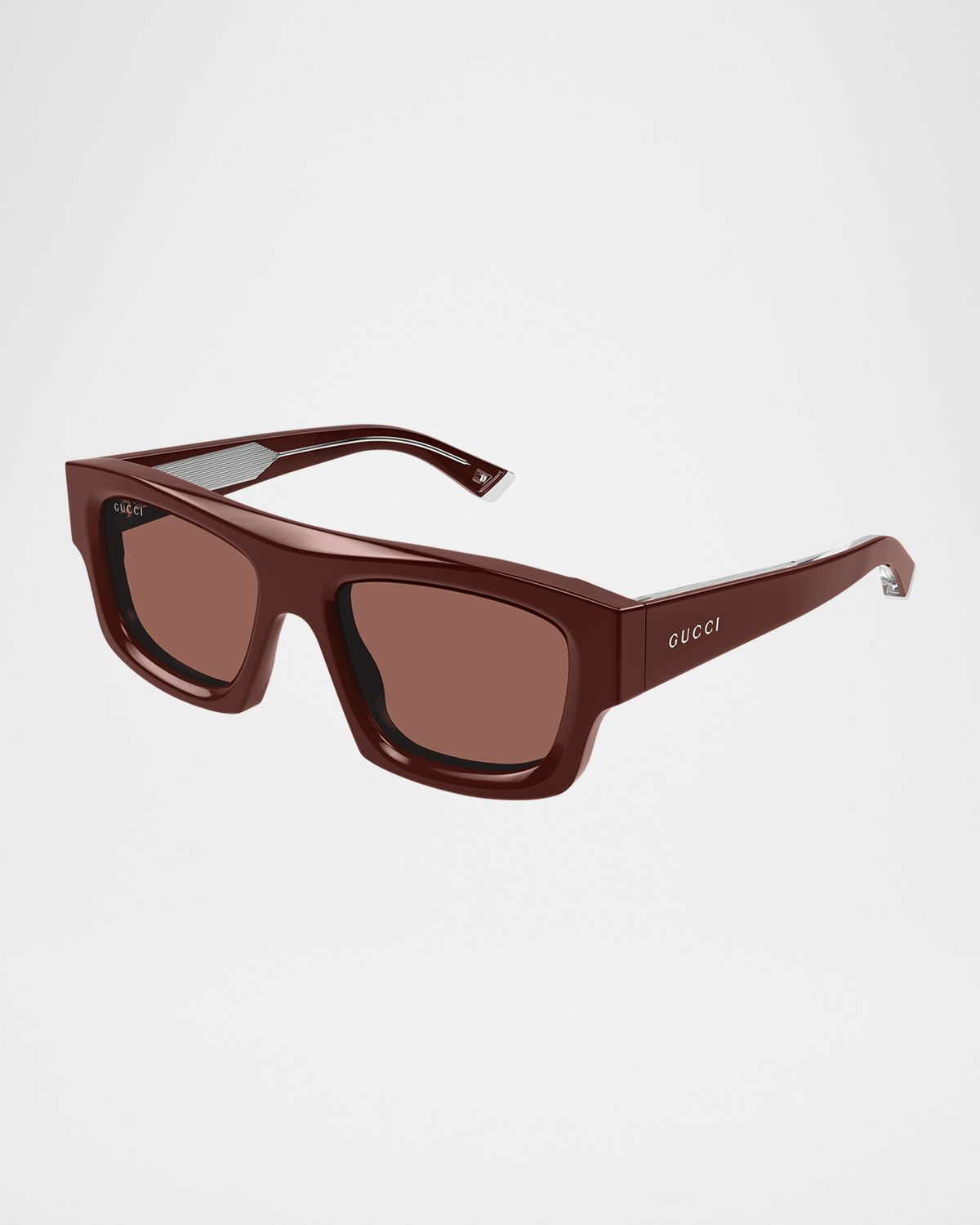 Gucci Men 's GG1926SM Acetate Rectangle Sunglasses