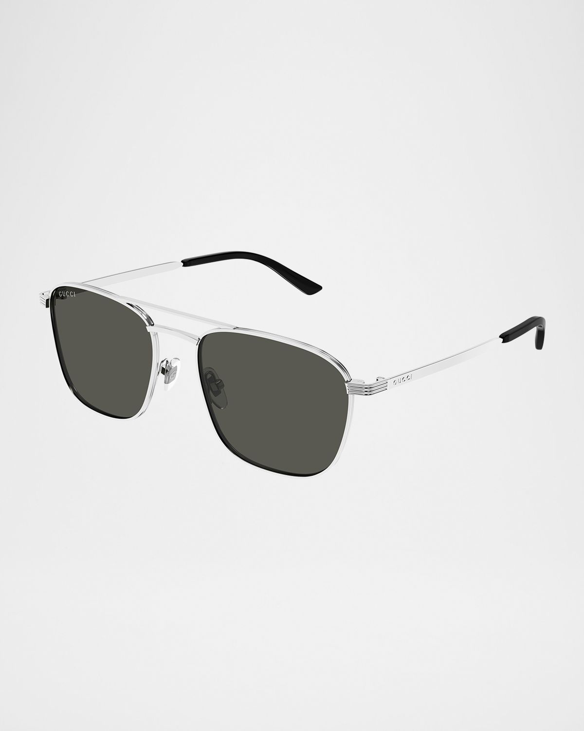 Gucci Men 's GG1881SM Metal Aviator Sunglasses