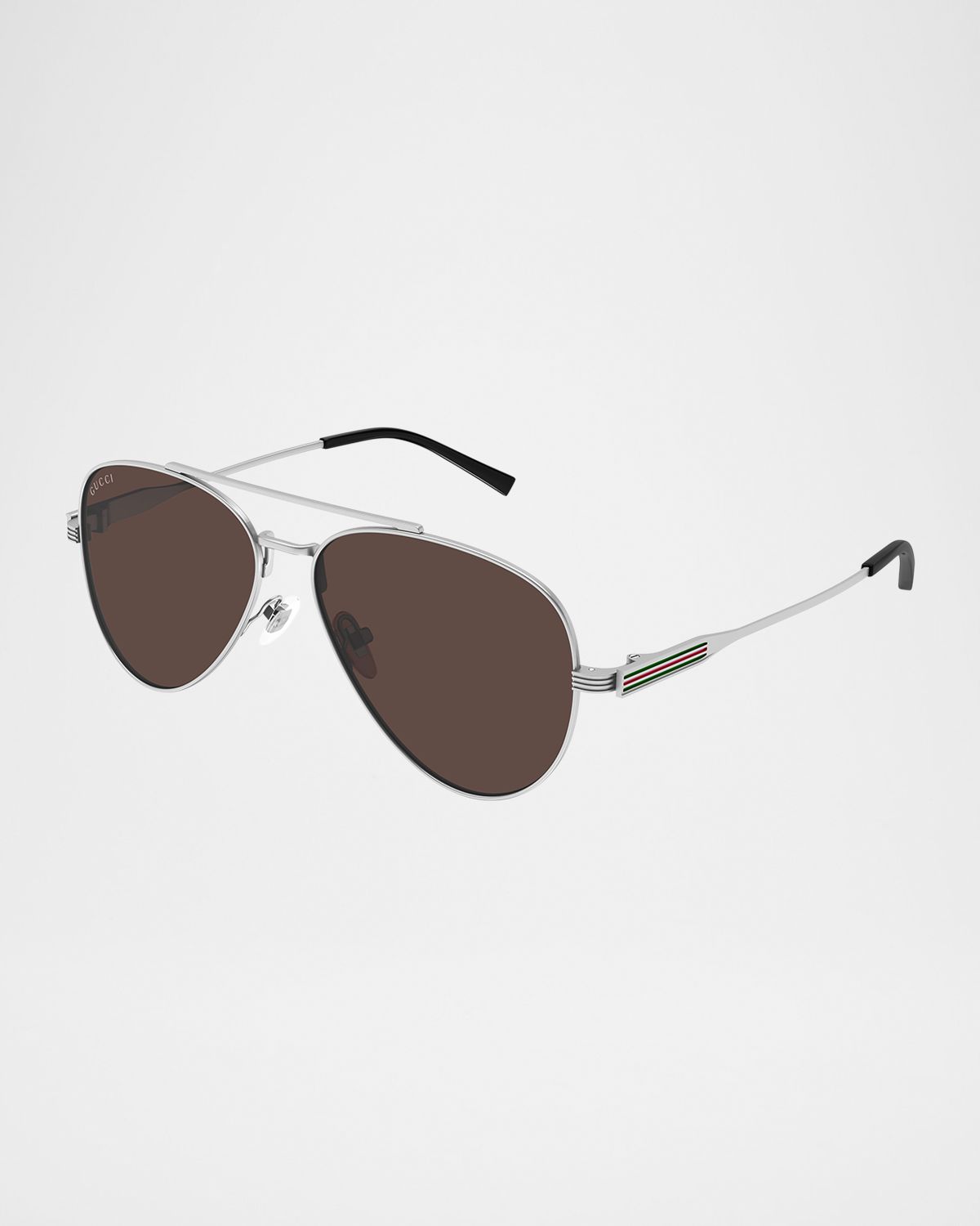 Gucci Men 's GG1874SM Metal Aviator Sunglasses