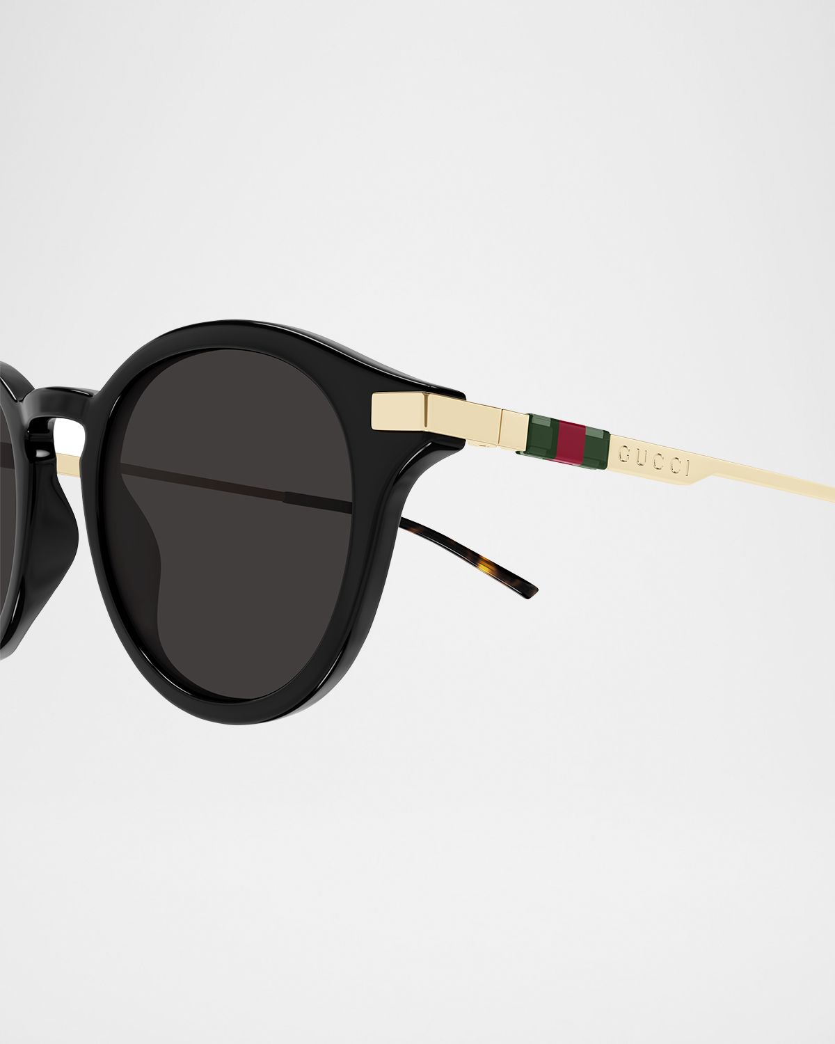 Gucci Men 's GG1890SAM Acetate Round Sunglasses