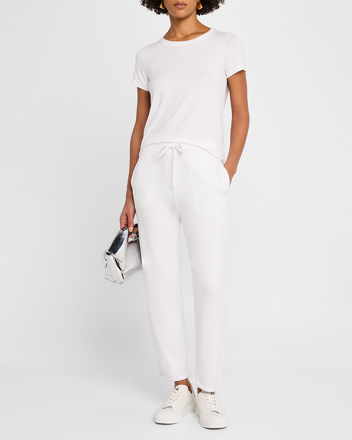 Majestic Filatures Soft Touch Short-Sleeve Crewneck Tee