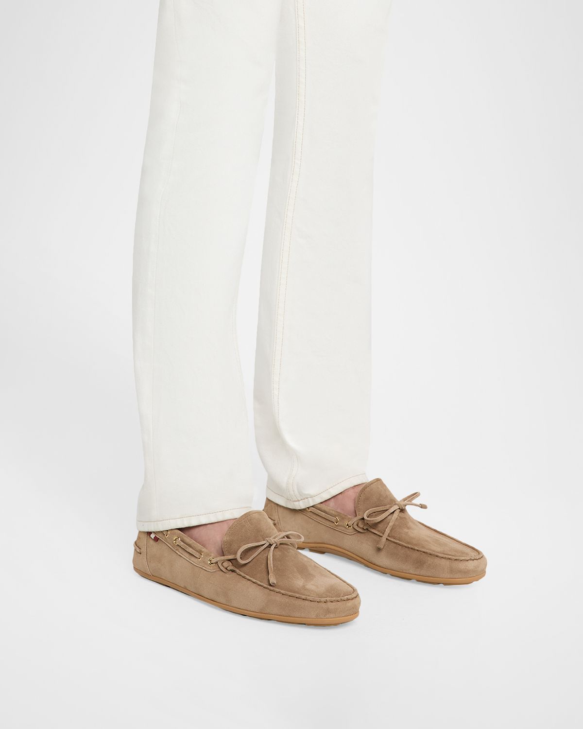 Bally Men 's Clarkson Leather Driving Shoes