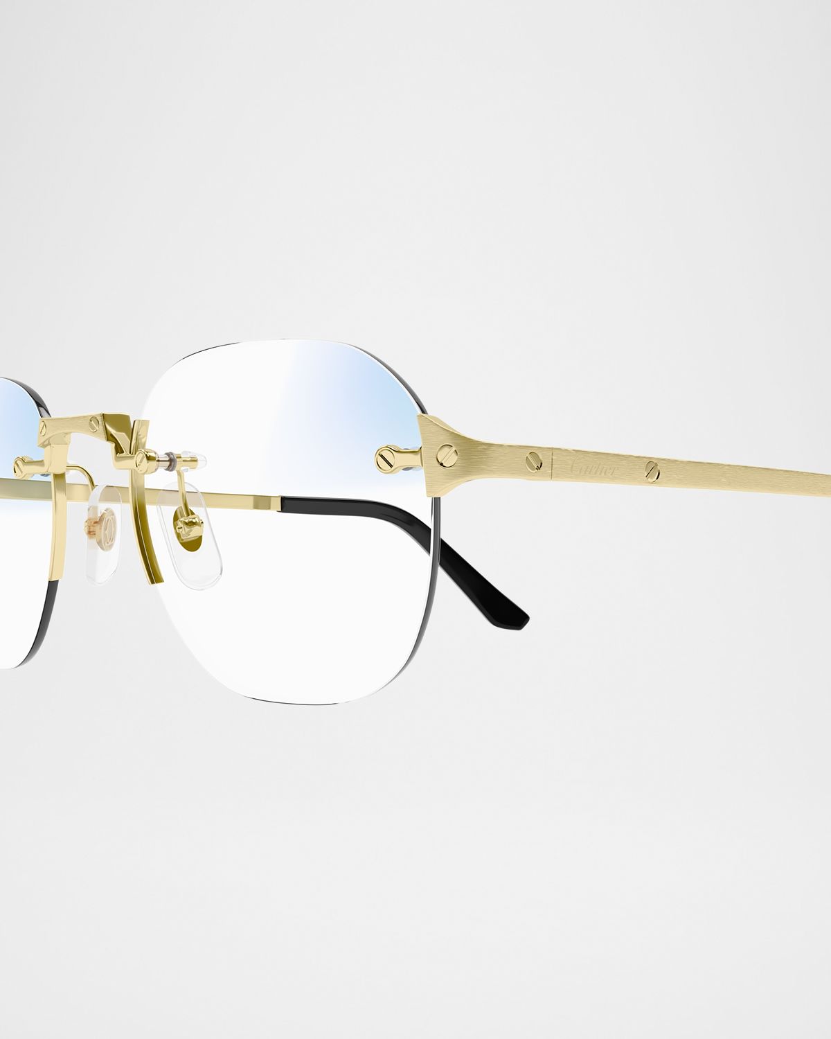 Cartier Round Metal Optical Glasses