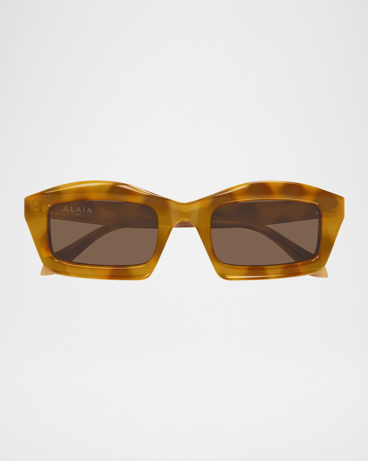 ALAIA Rectangle Acetate Sunglasses
