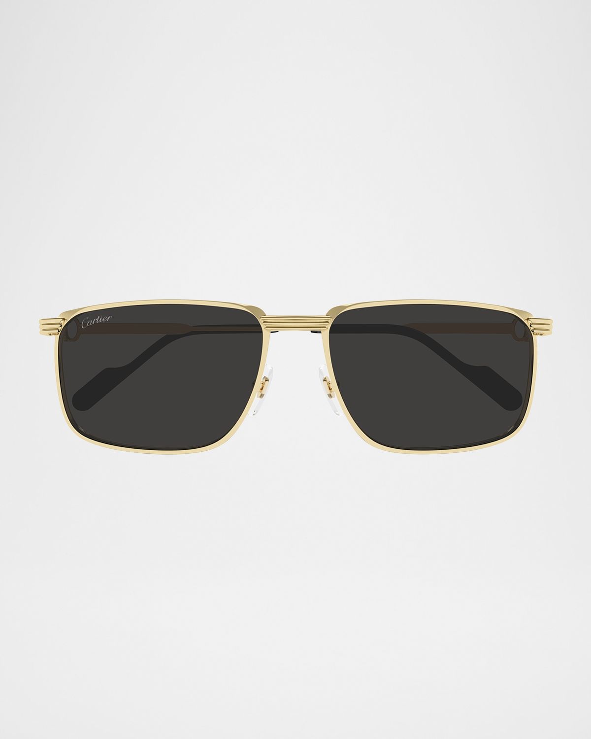 Cartier Men 's CT0534SM Metal Square Sunglasses