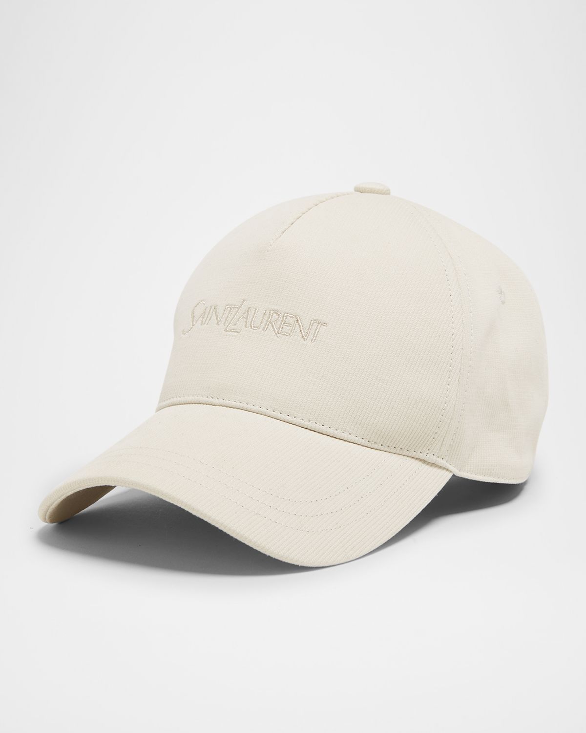Saint Laurent Embroidered Logo 5-Panel Vintage Cap