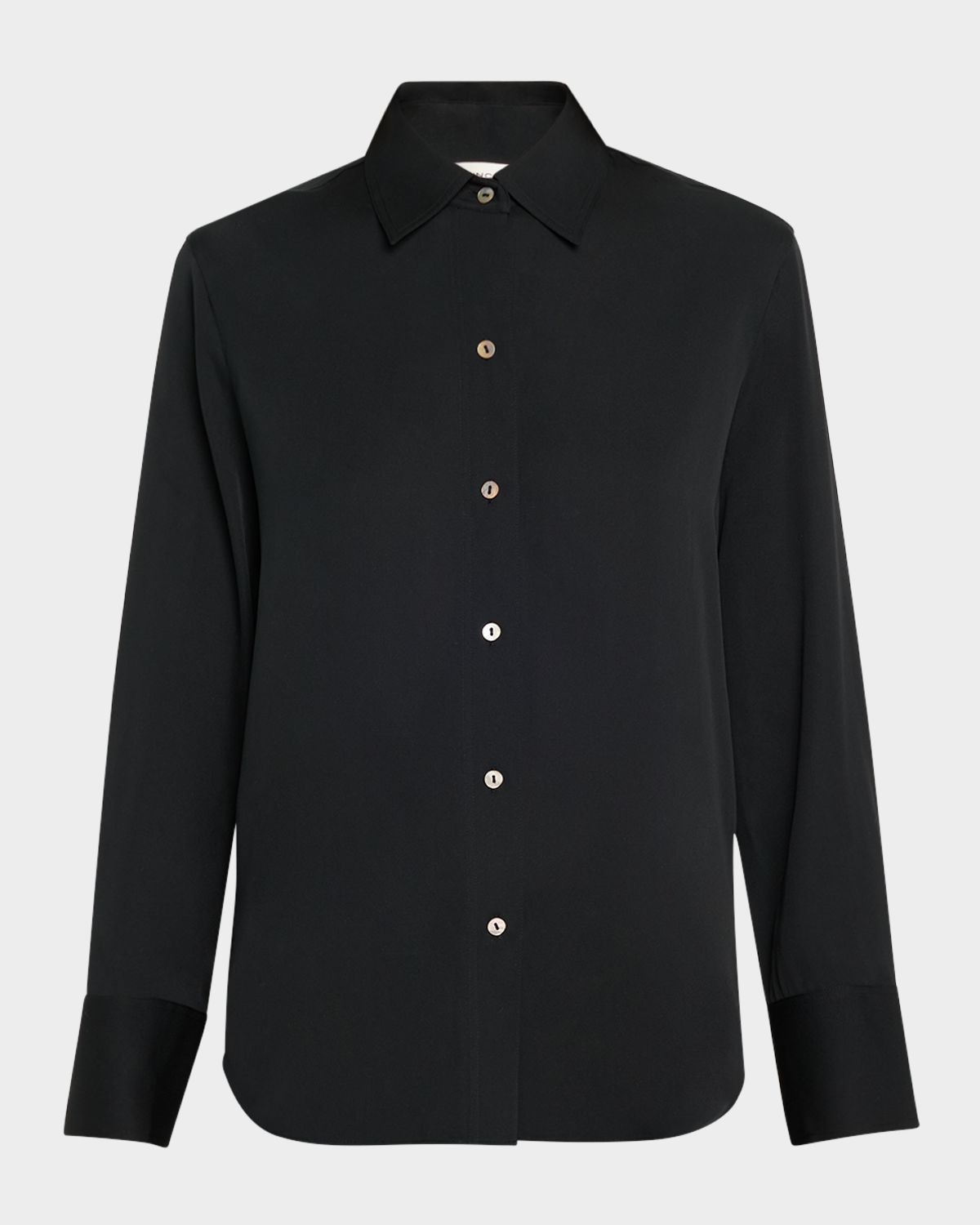 Vince Classic Button-Front Blouse
