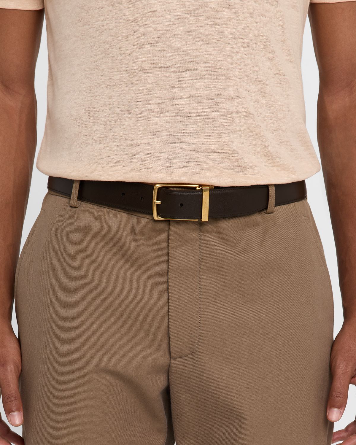 Bally Men 's Ketter Reversible Smooth Leather Belt