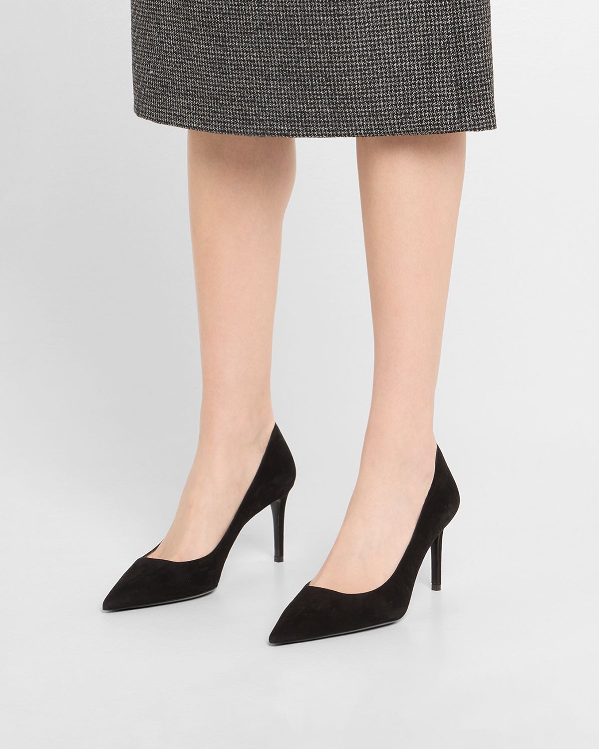 Stuart Weitzman Stuart Suede Stiletto Pumps