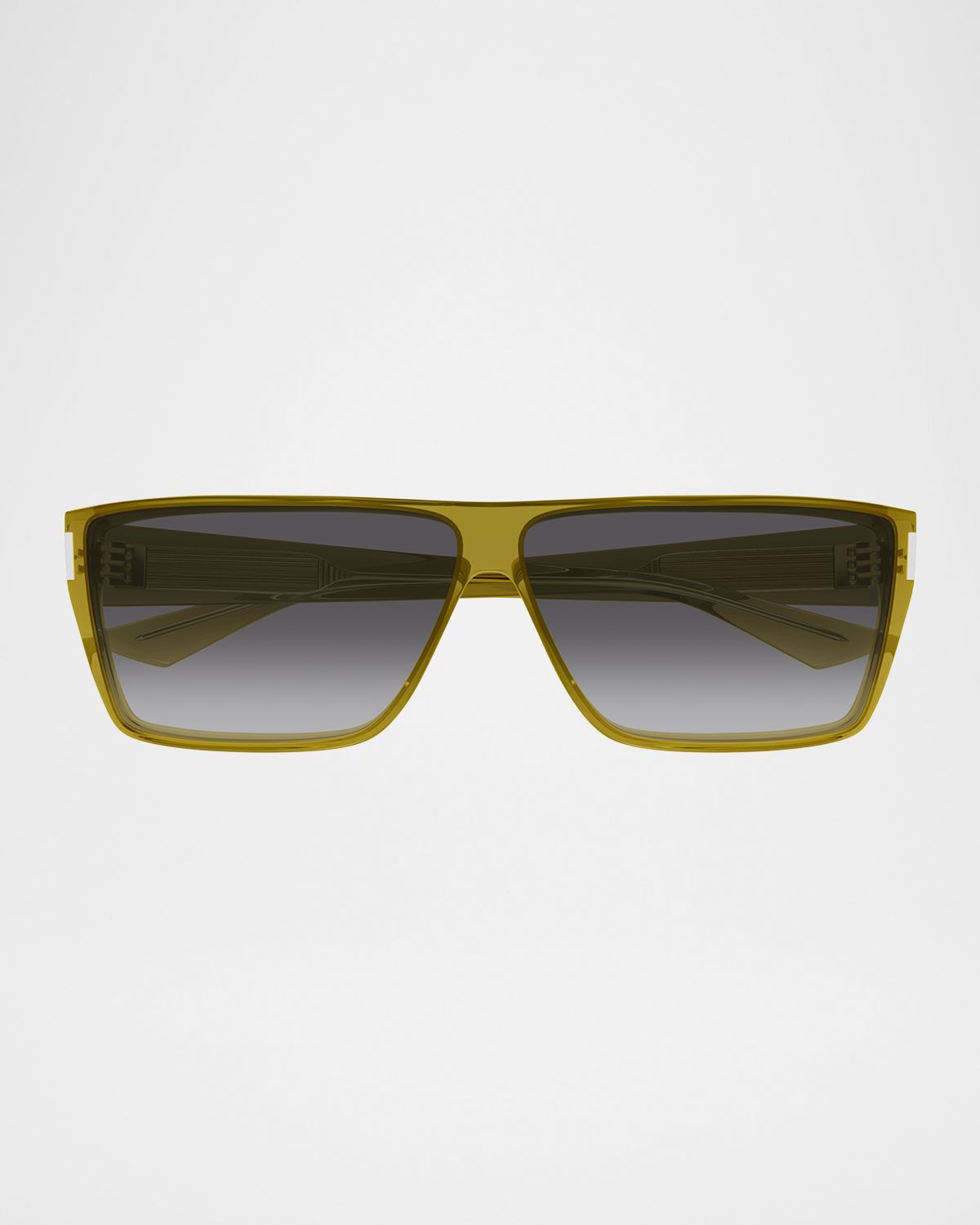 Saint Laurent Men 's SL 757M Acetate Rectangle Sunglasses