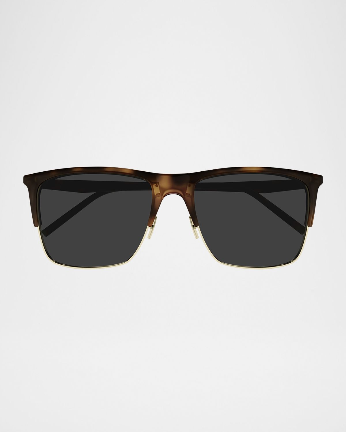Saint Laurent Men 's SL 768M Acetate Rectangle Sunglasses