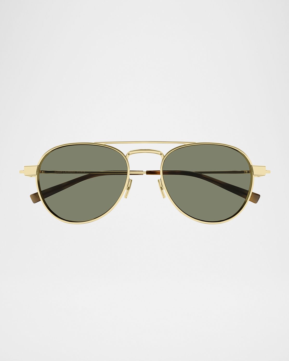 Saint Laurent Men 's SL 708M Metal Round Sunglasses
