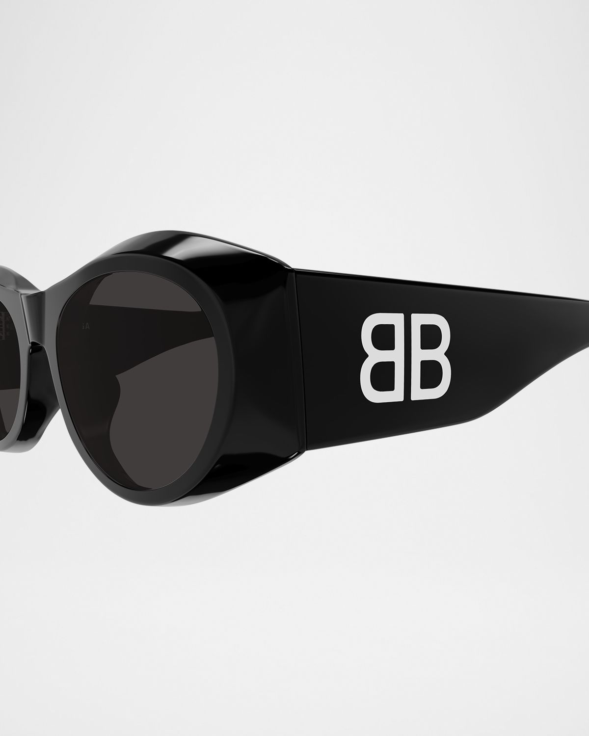 Balenciaga Acetate Round Sunglasses