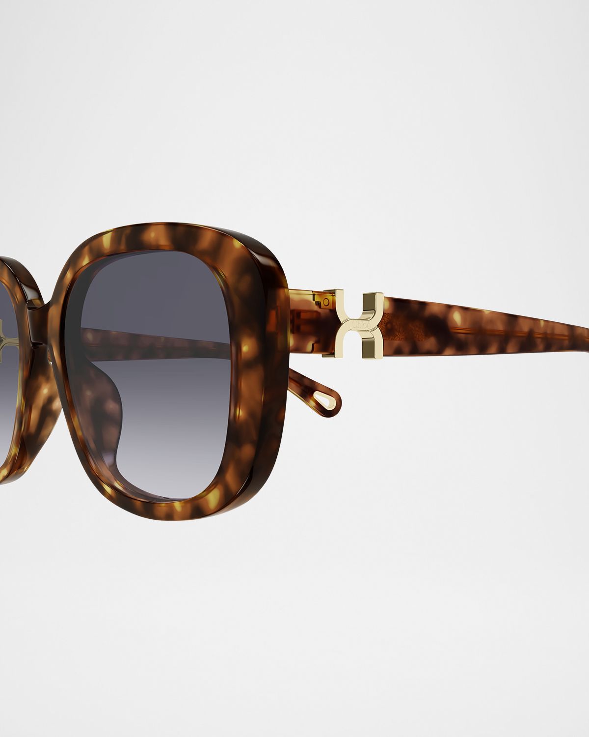 Chloe Round Acetate Sunglasses