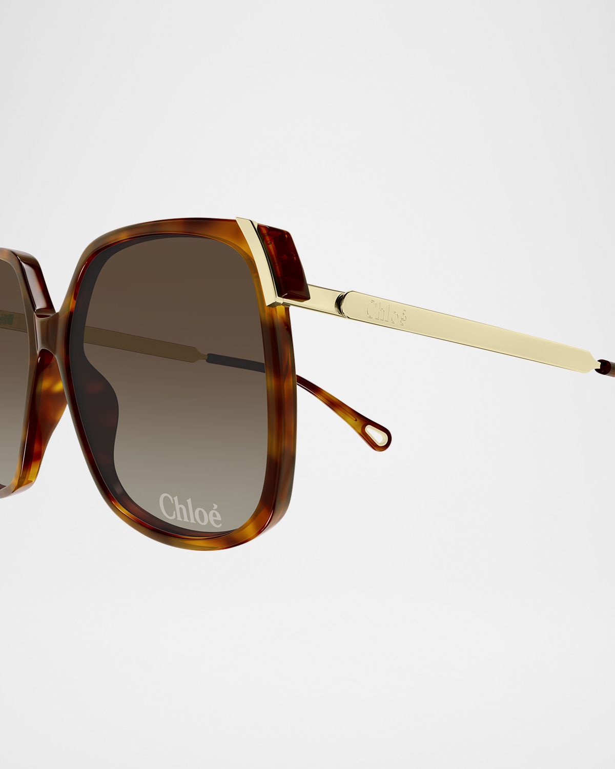 Chloe Square Acetate Sunglasses