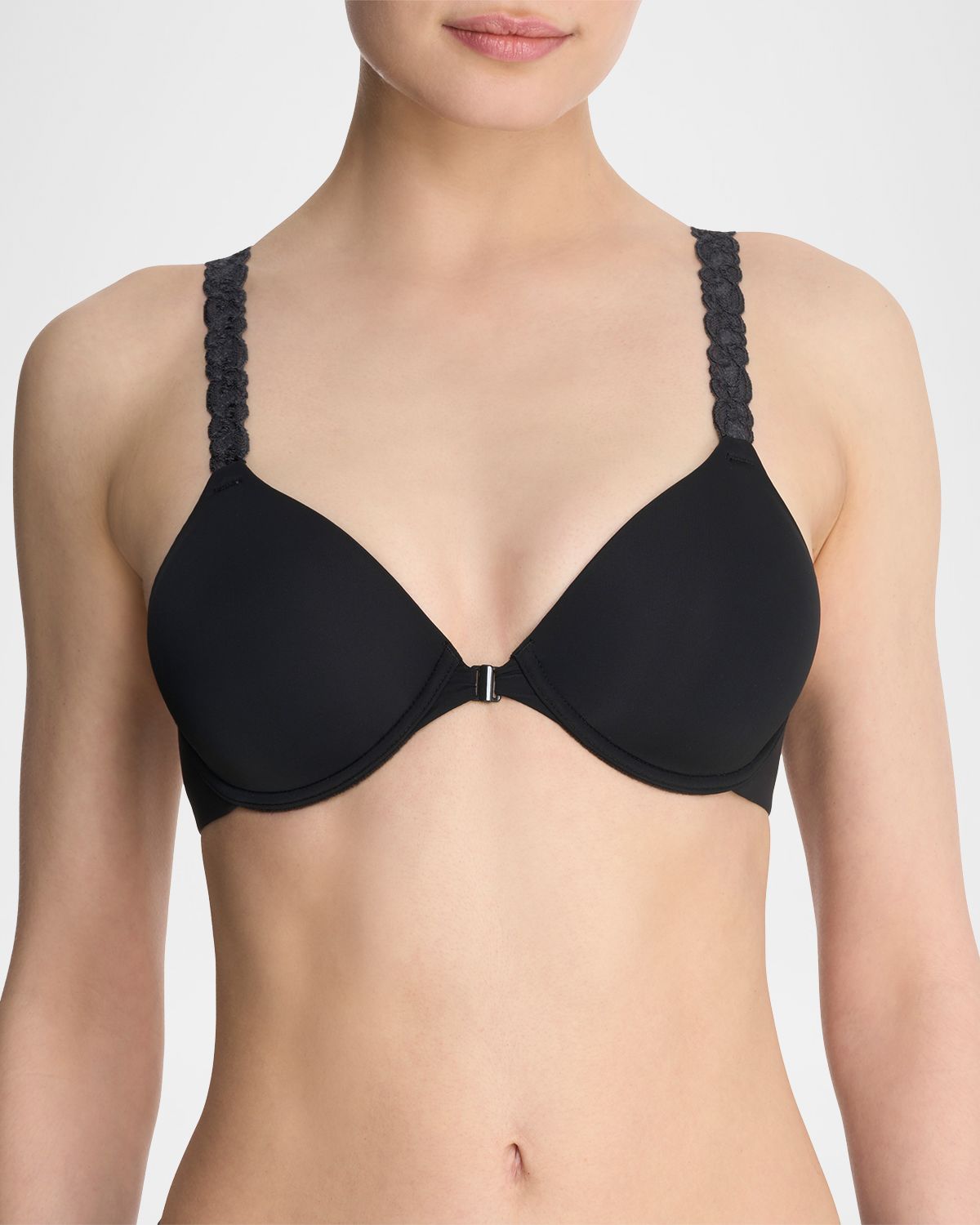 Natori Pure Luxe Convertible Front-Closure Bra