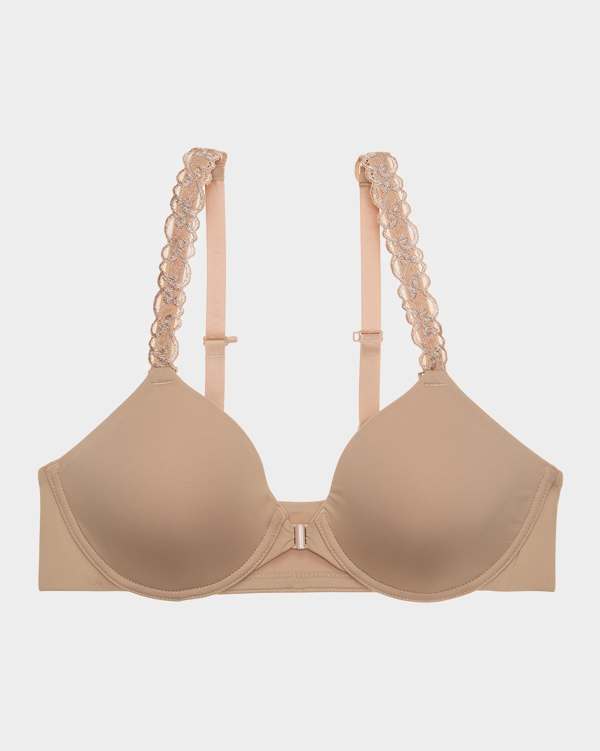 Natori Pure Luxe Convertible Front-Closure Bra | Thumbnail 6 Natori Pure Luxe Convertible Front-Closure Bra | Thumbnail 6