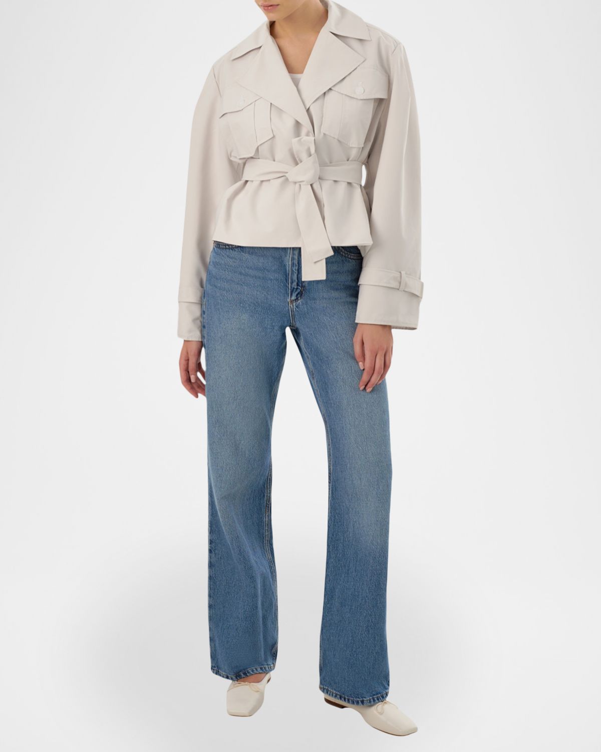 LaMarque Quinn Cropped Trench Jacket | Thumbnail 7 LaMarque Quinn Cropped Trench Jacket | Thumbnail 7