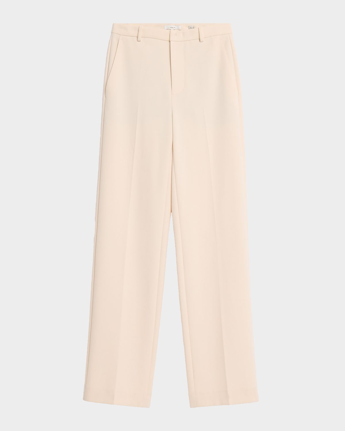 Vince Elsa High-Rise Straight-Leg Trousers