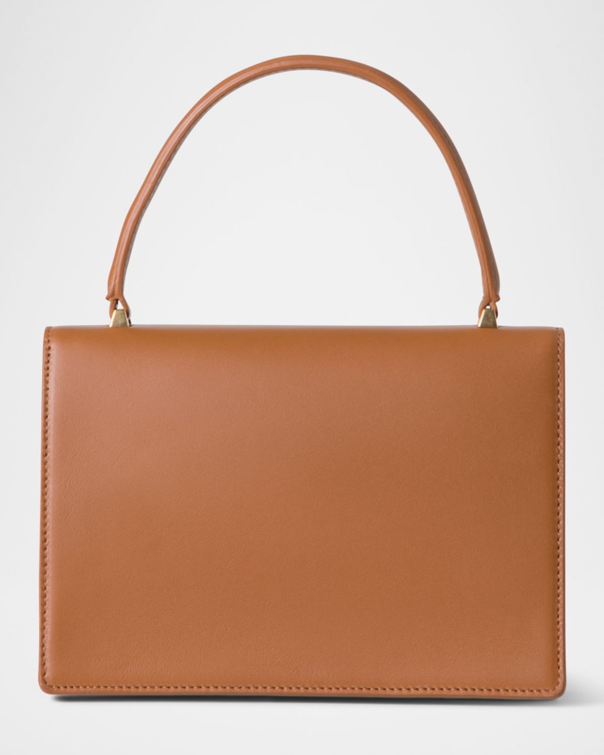 Akris Alice Small Leather Top-Handle Bag