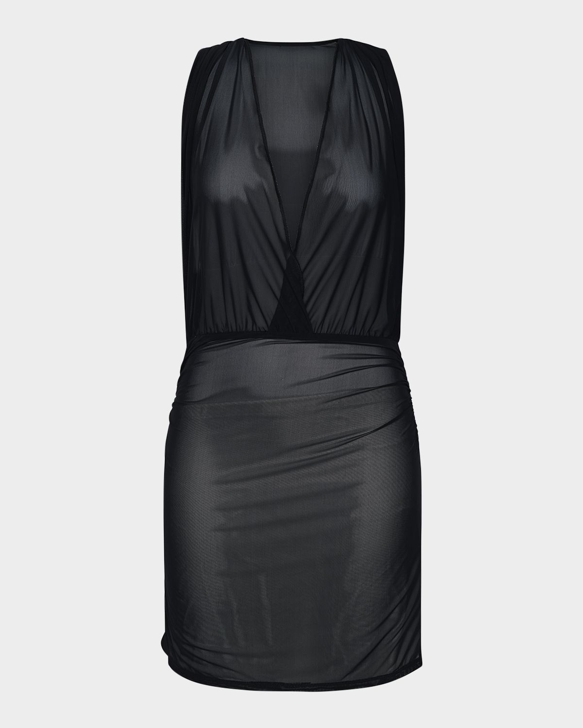 Sunshine 79 Maximal Mesh Mini Dress