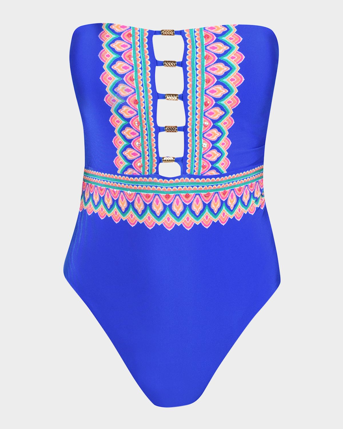 Sunshine 79 Jewel Bandeau One-Piece Swimsuit