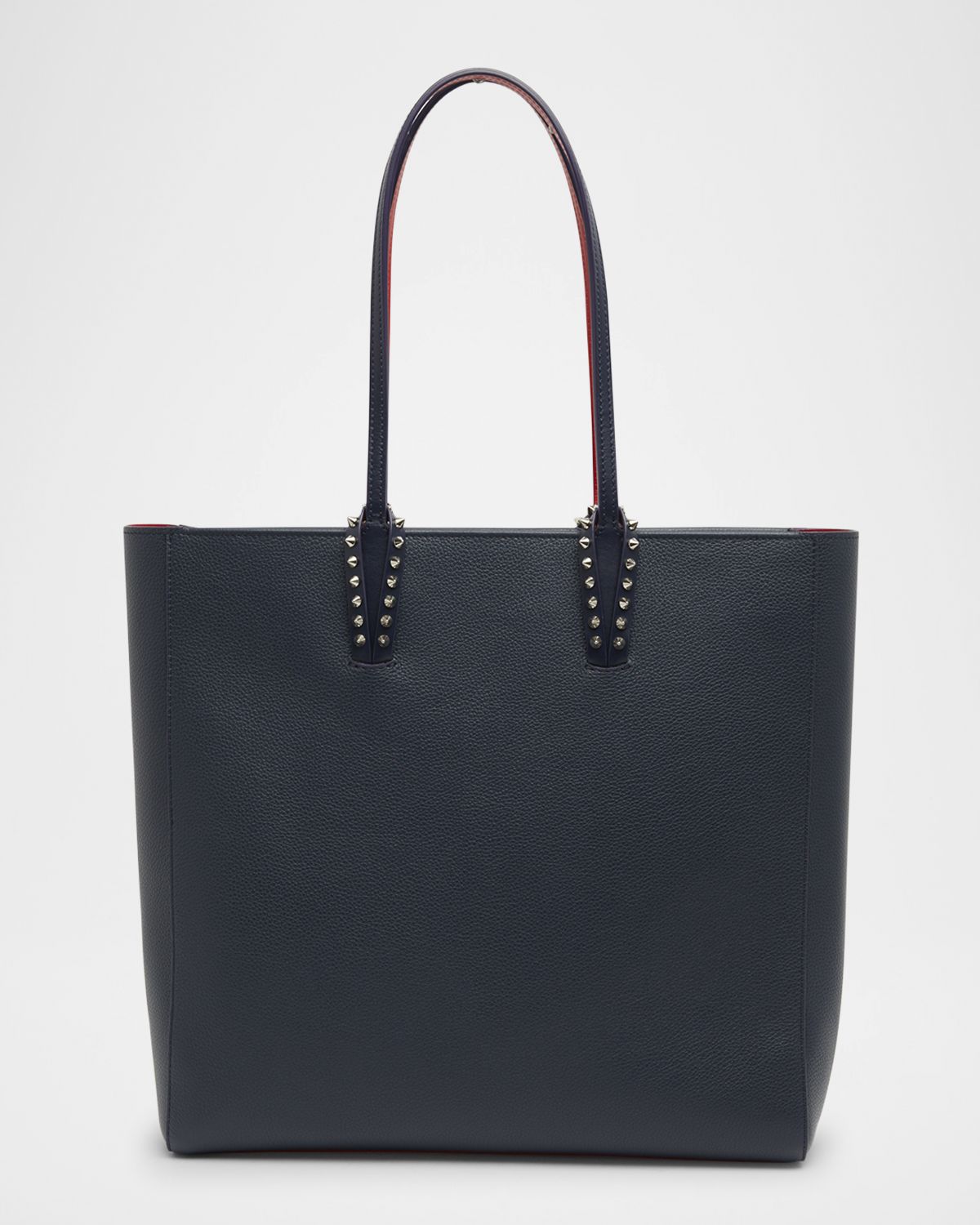 Christian Louboutin Cabata Empire Spike Tote Bag in Leather