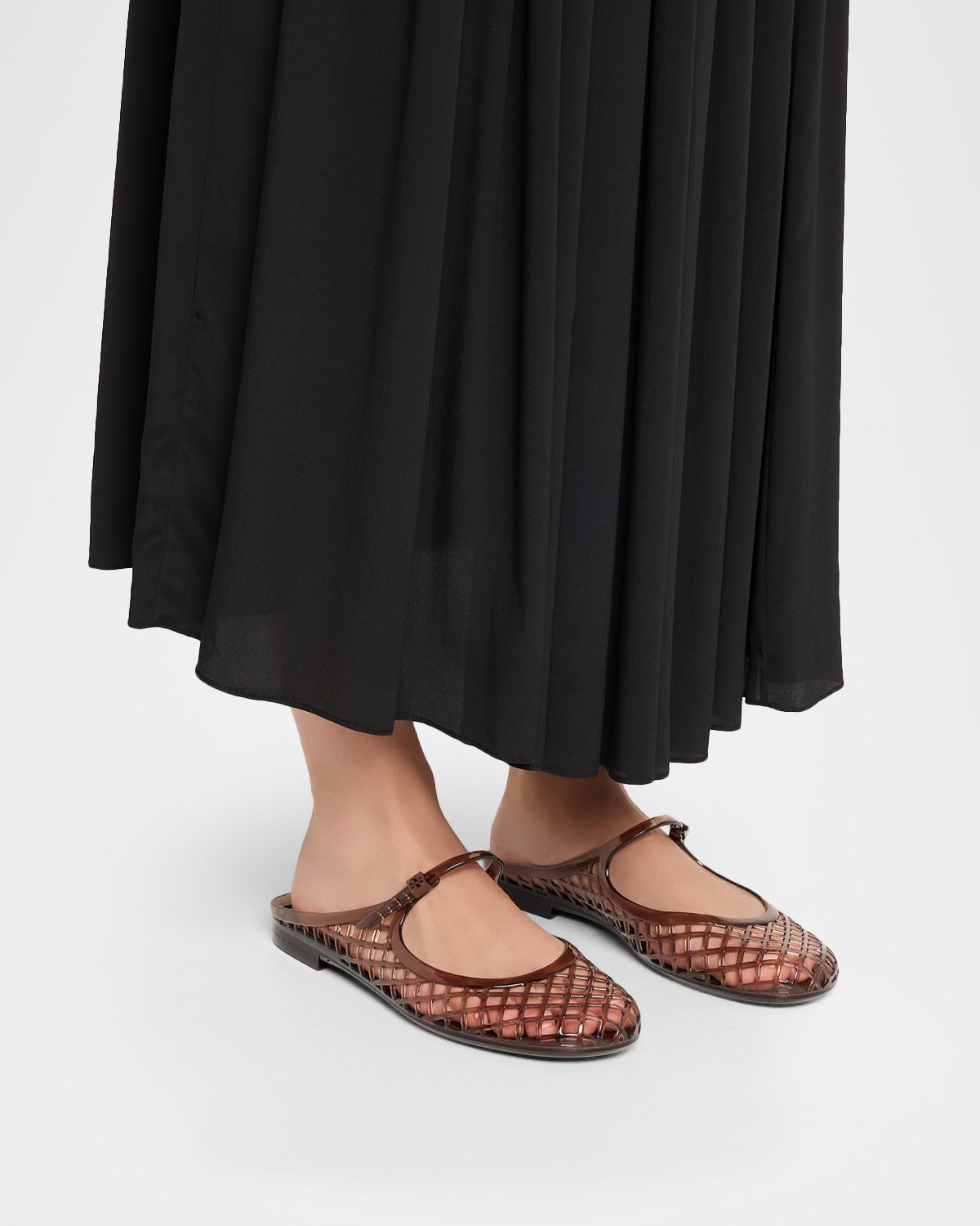 Tory Burch Mellow Jelly Mary Jane Ballerina Mules