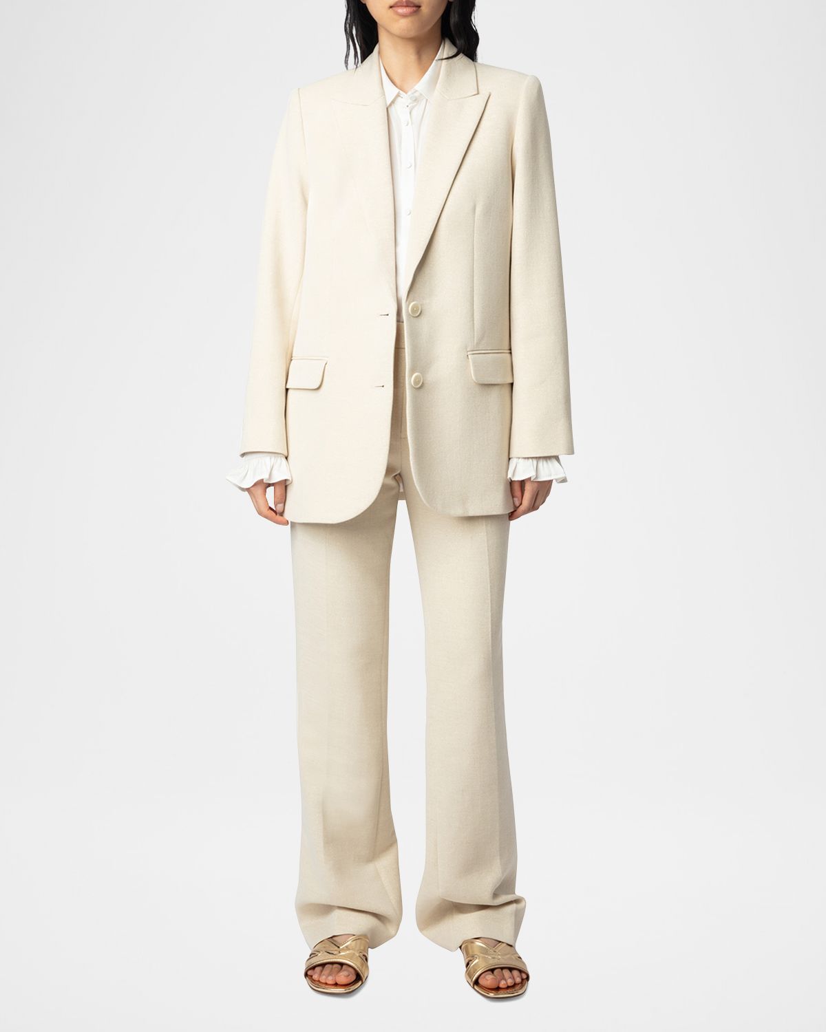 Zadig & Voltaire Viva Single-Breasted Blazer