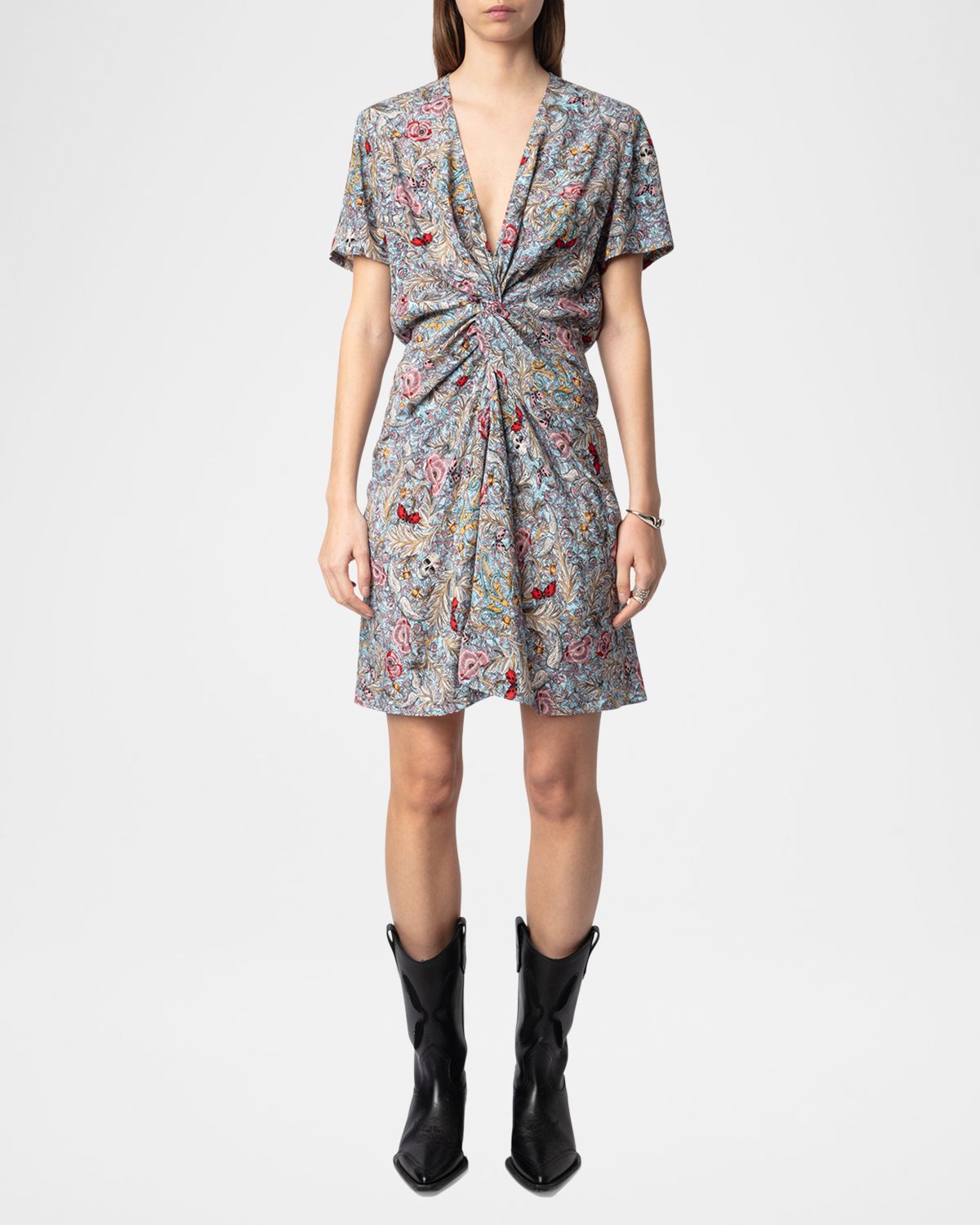 Zadig & Voltaire Rozom Soft British Flowers Dress