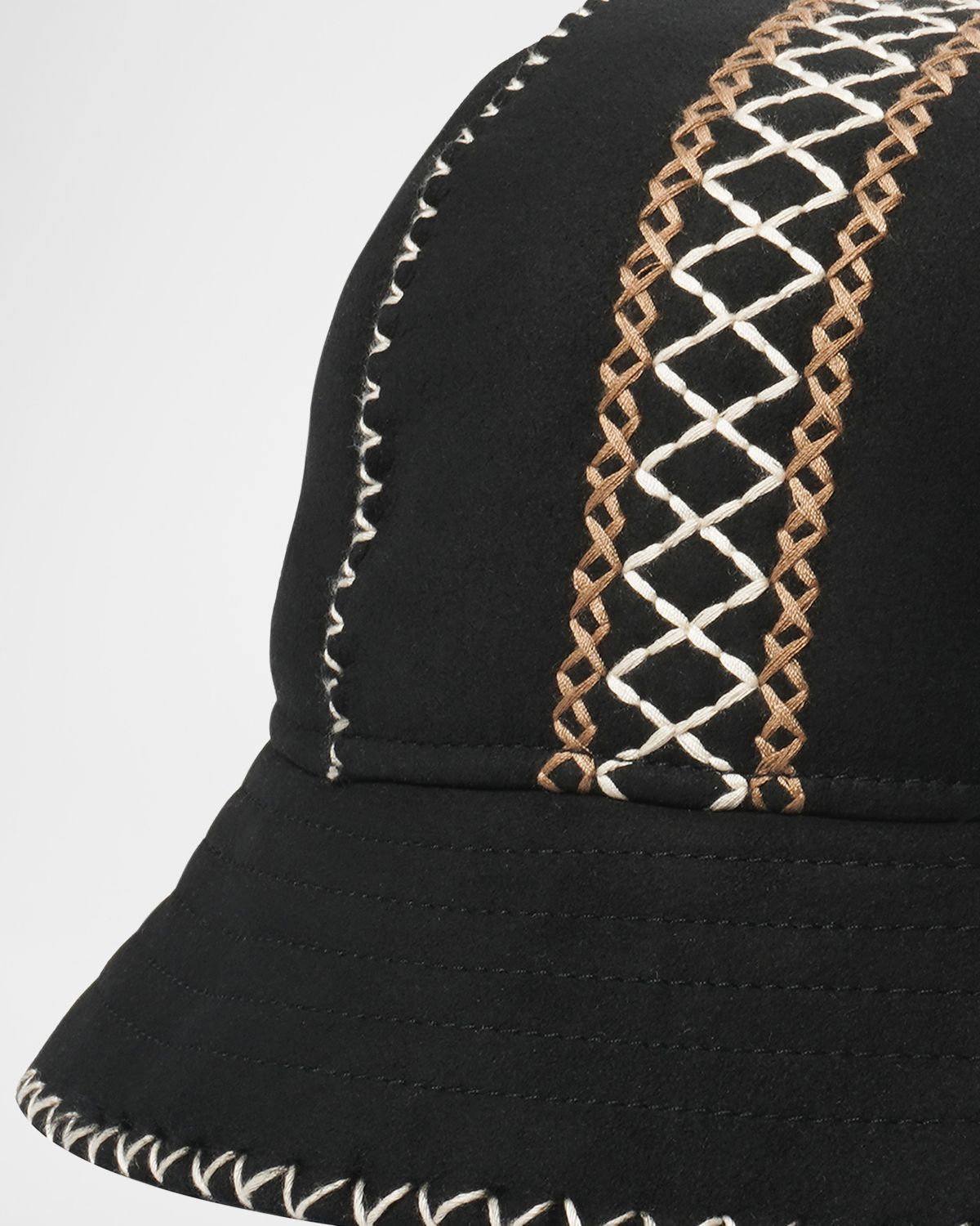 UGG Atherson Embroidered Shearling Hat