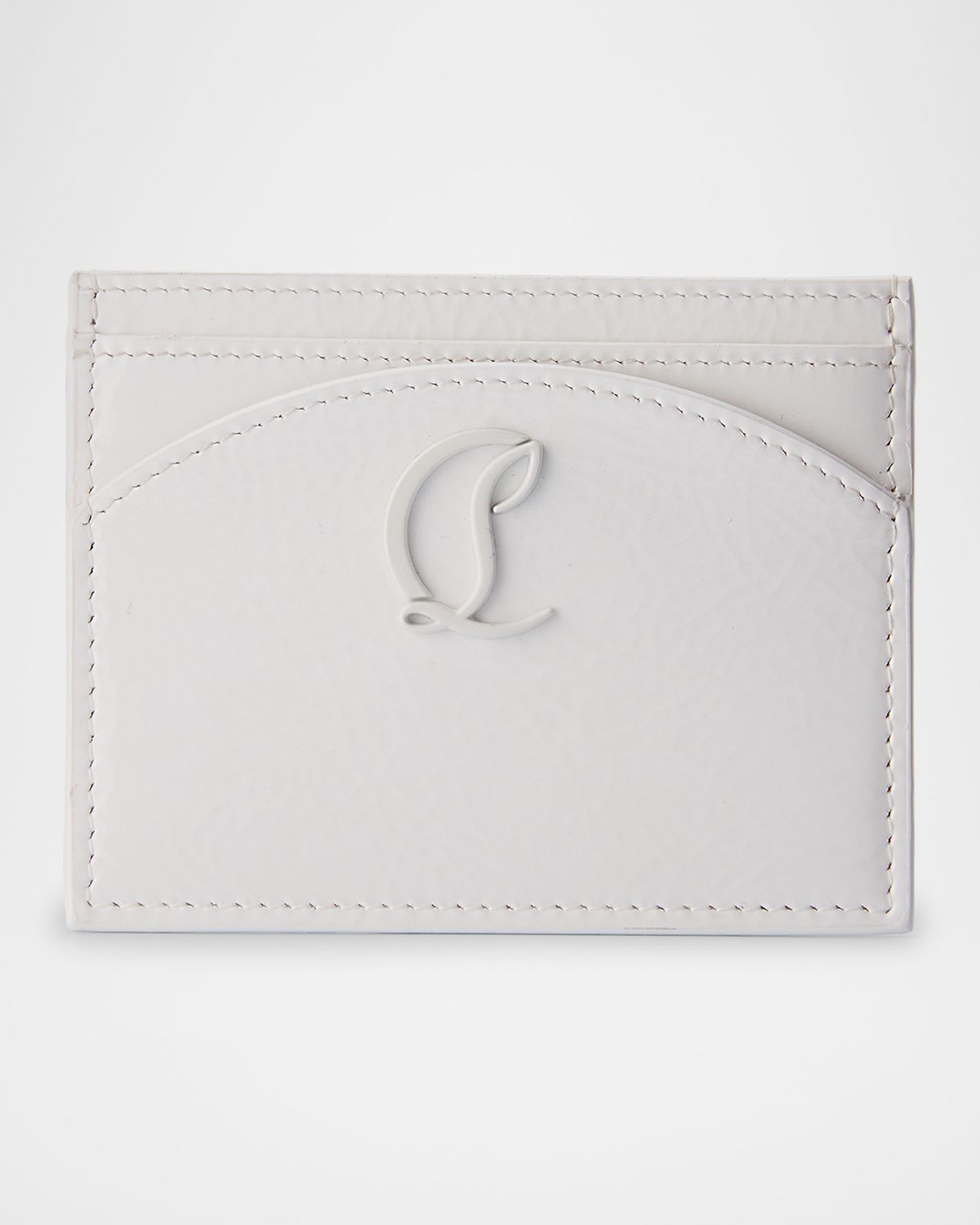 Christian Louboutin Loubi54 Card Case in Naplak Leather