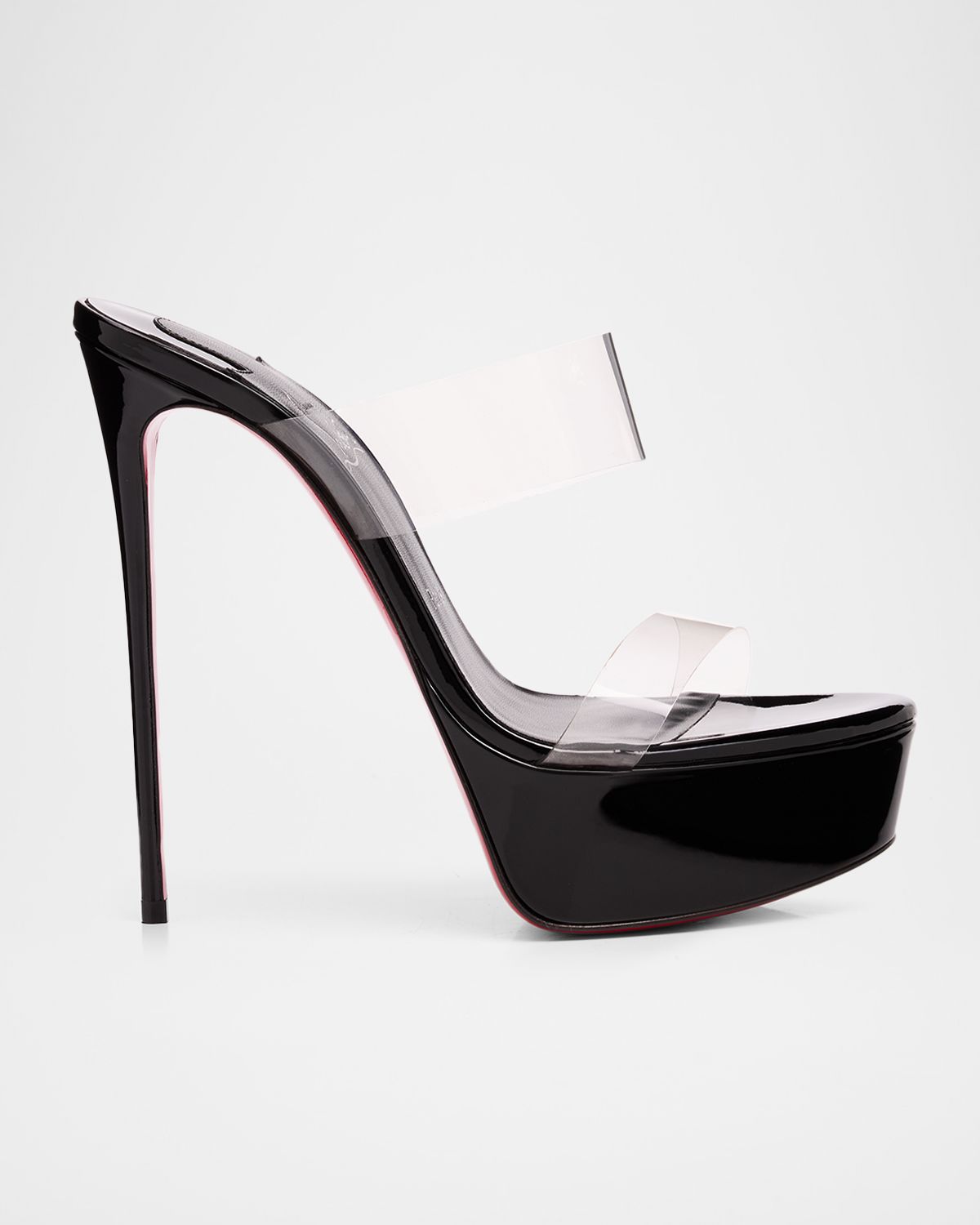 Christian Louboutin 150mm Just Nothing Clear Platform Slide Sandals | Thumbnail 7 Christian Louboutin 150mm Just Nothing Clear Platform Slide Sandals | Thumbnail 7