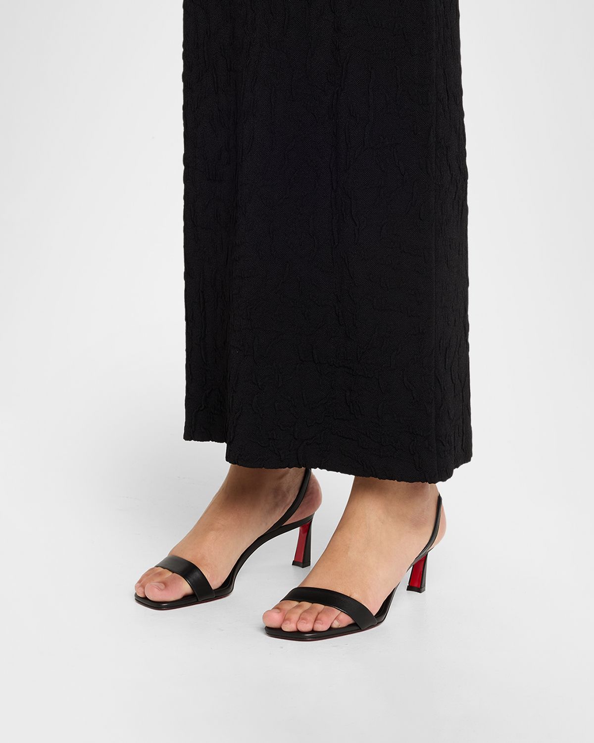 Christian Louboutin 55mm Condora Leather Slingback Sandals