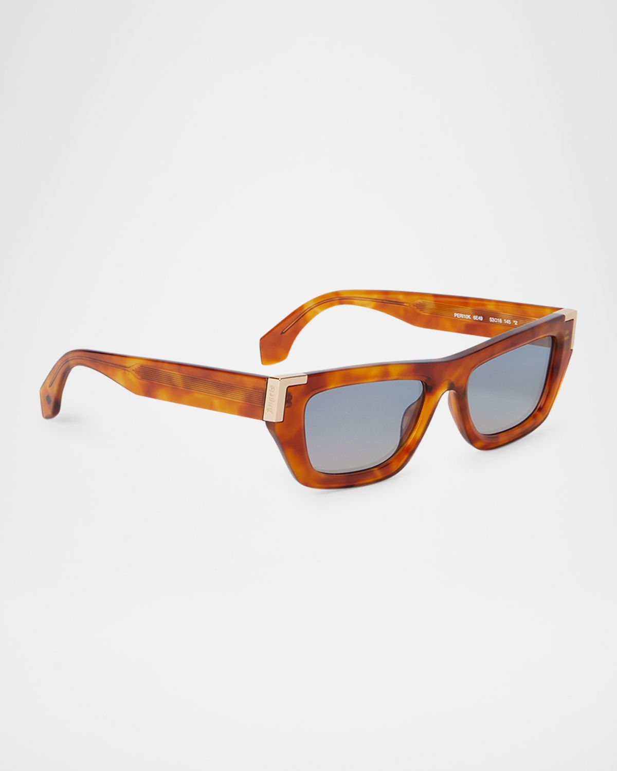 Palm Angels Malibu Rectangle Acetate Sunglasses